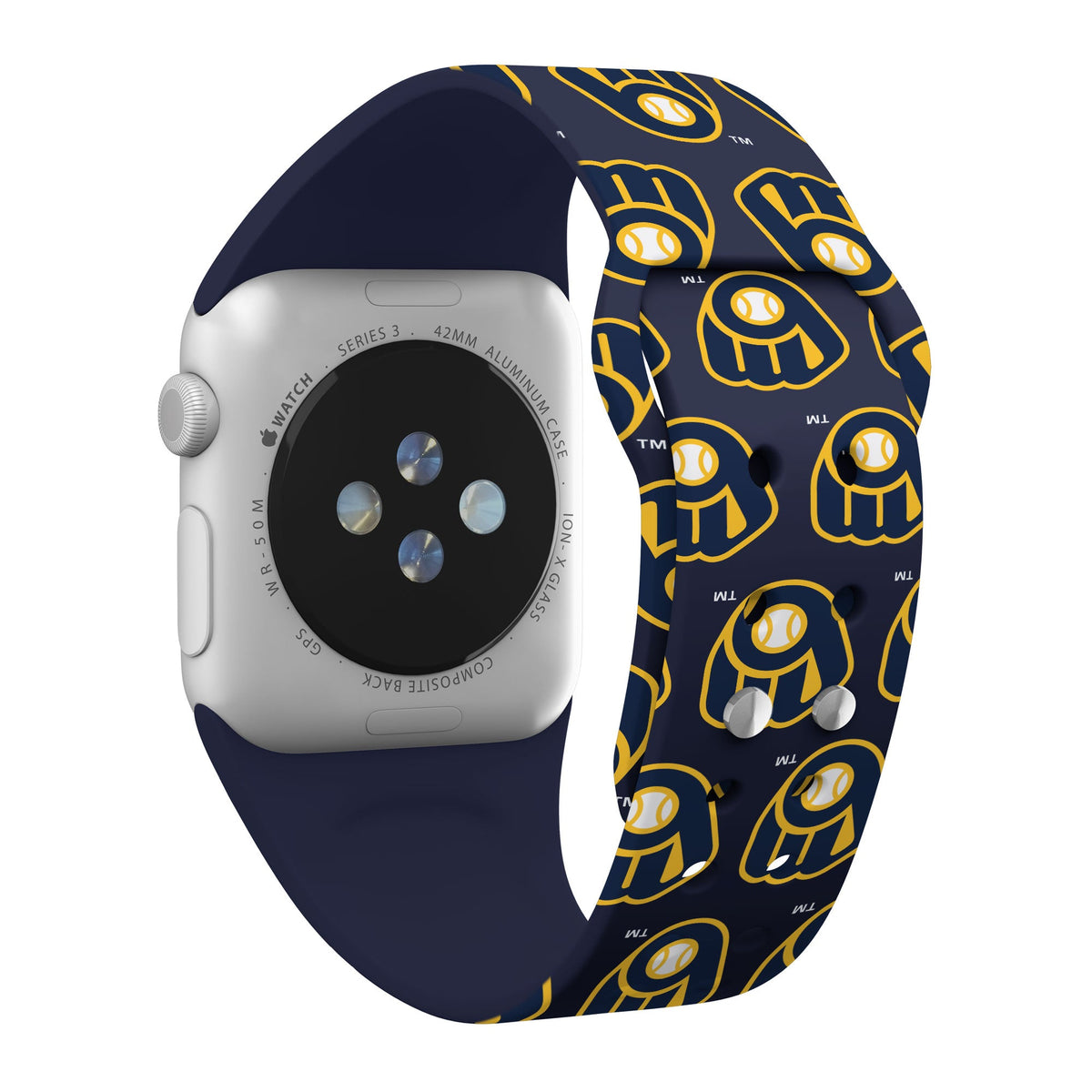 Milwaukee Brewers HD Apple Watch Band