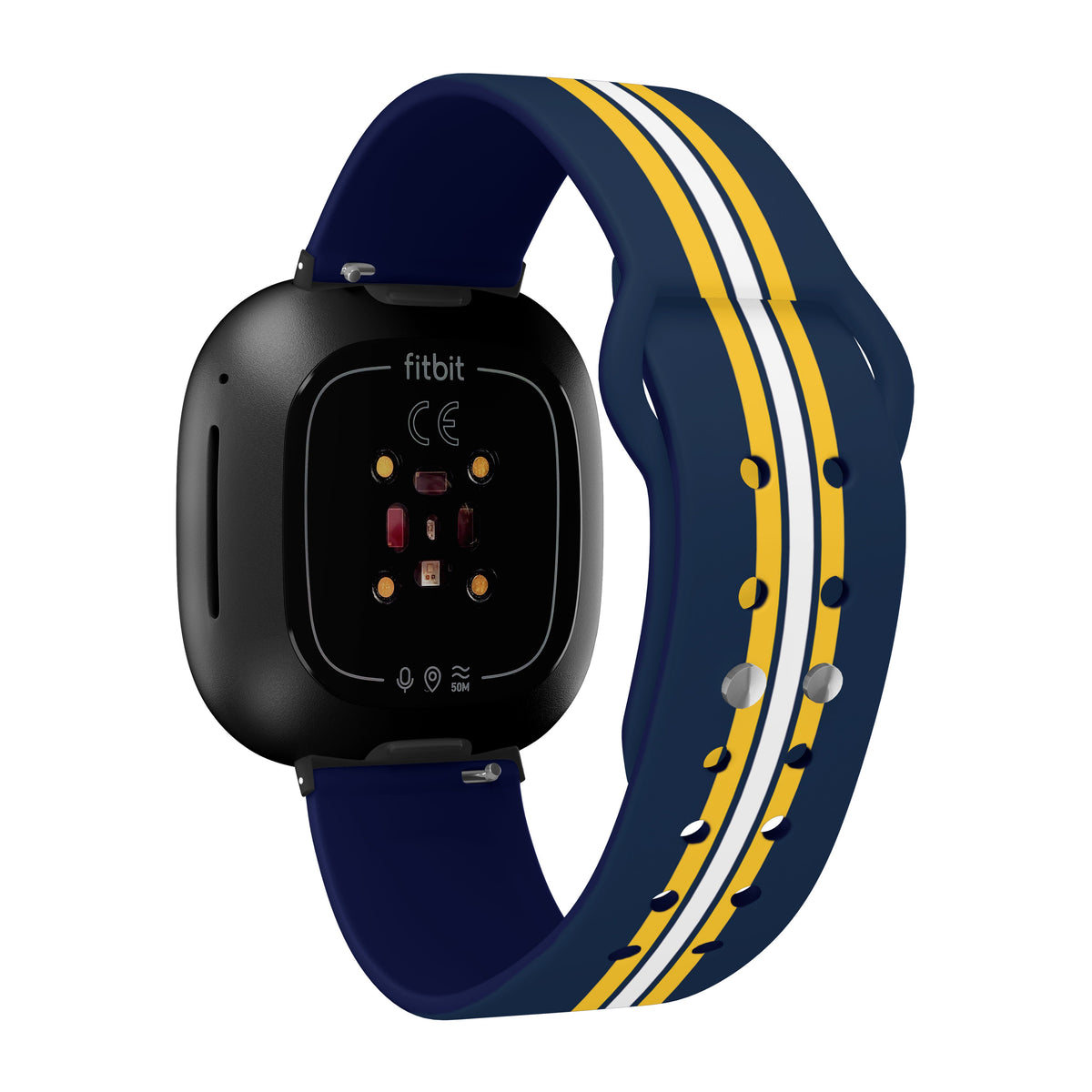 Milwaukee Brewers HD Fitbit Versa 3 and Sense Watch Band