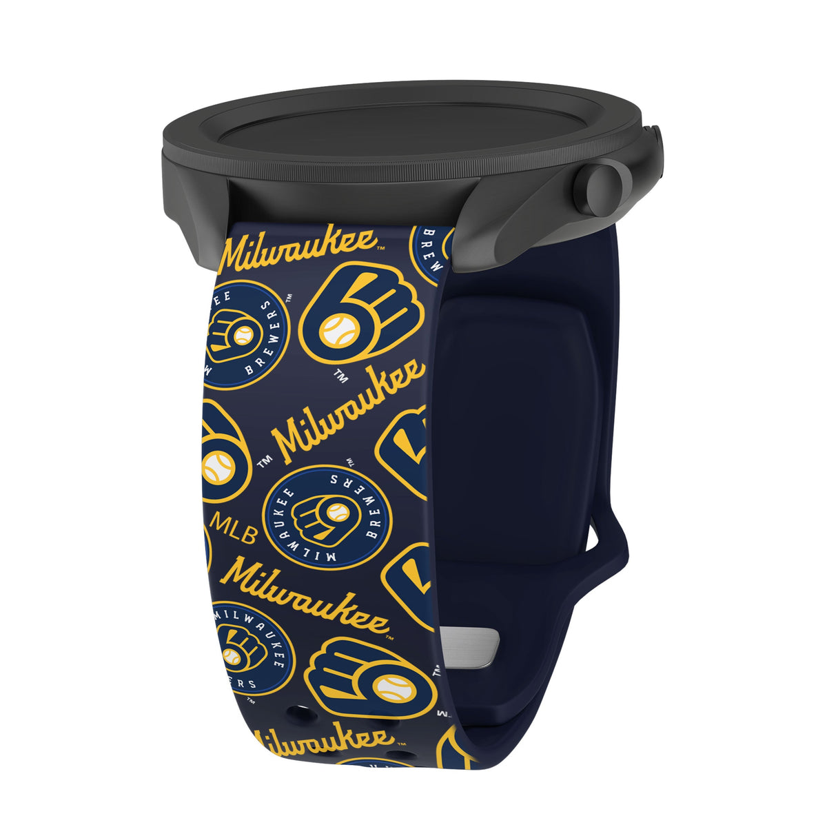 Game Time Milwaukee Brewers HD Watch Band