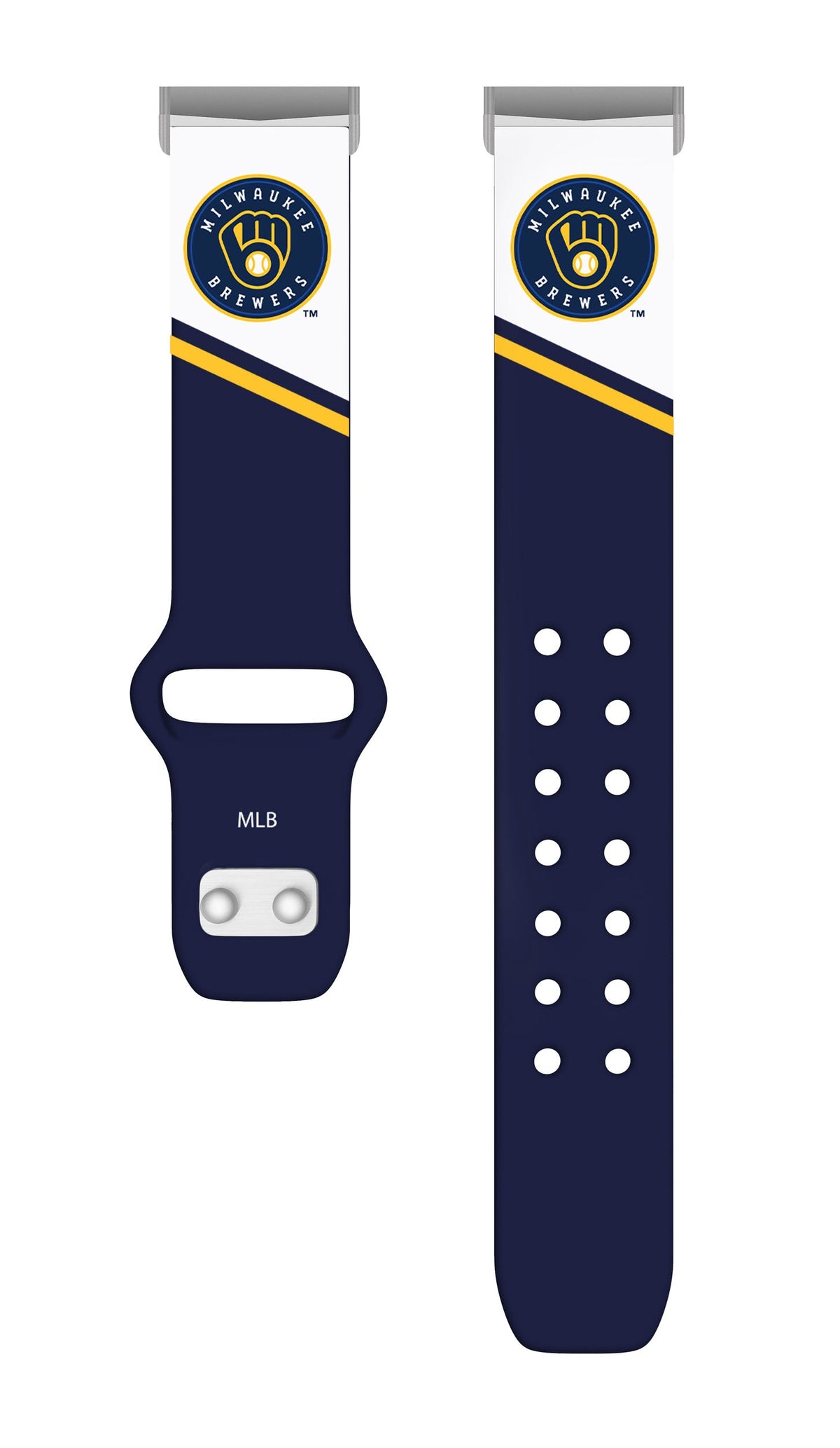 Milwaukee Brewers HD Champion Series Fitbit Versa 3 &amp; Sense Watch Band