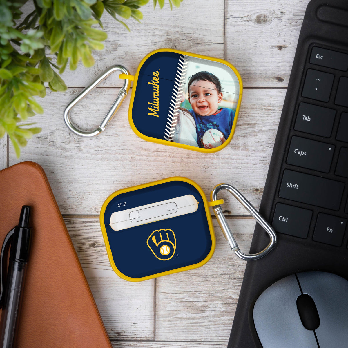 Milwaukee Brewers Custom Photo HDX Apple AirPods Gen 3 Case Cover