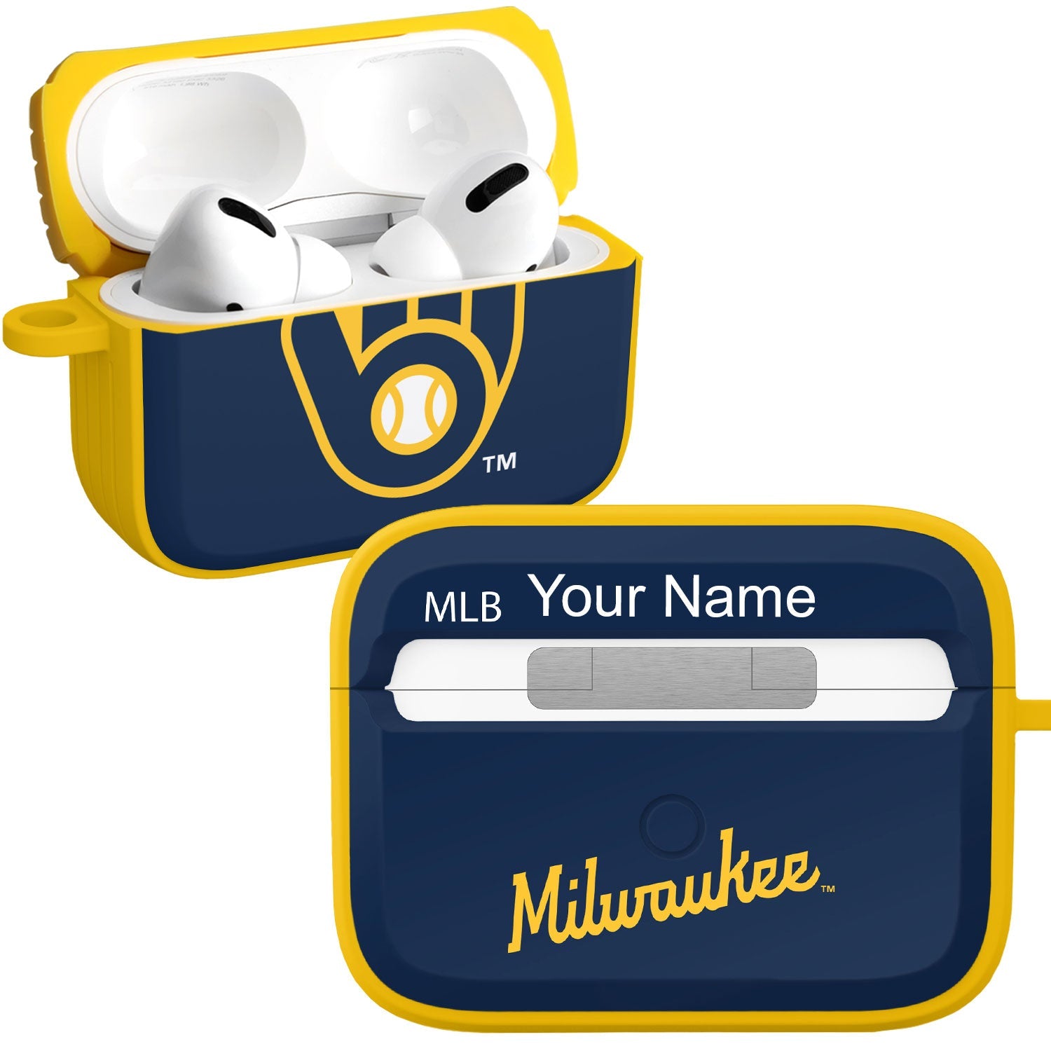 Milwaukee Brewers Custom HDX Apple AirPods Pro Cover (Classic)