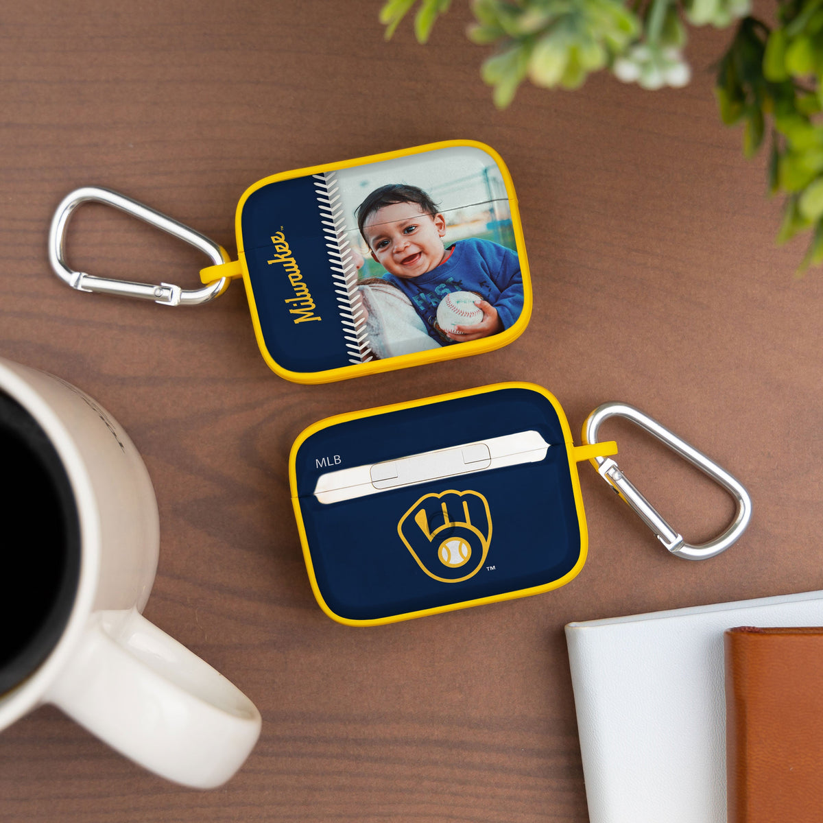 Milwaukee Brewers Custom Photo HDX Apple AirPods Pro Case Cover