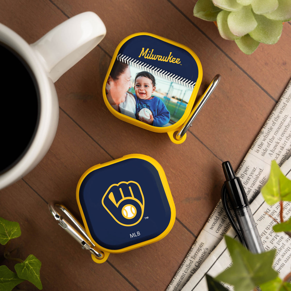 Milwaukee Brewers Custom Photo HDX Samsung Galaxy Buds Pro Case Cover