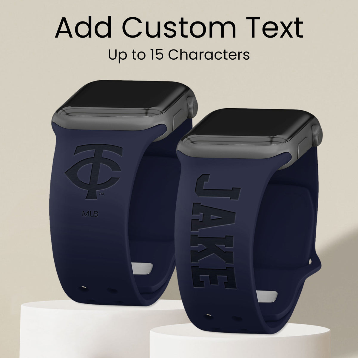 Minnesota Twins Custom Engraved Apple Watch Band