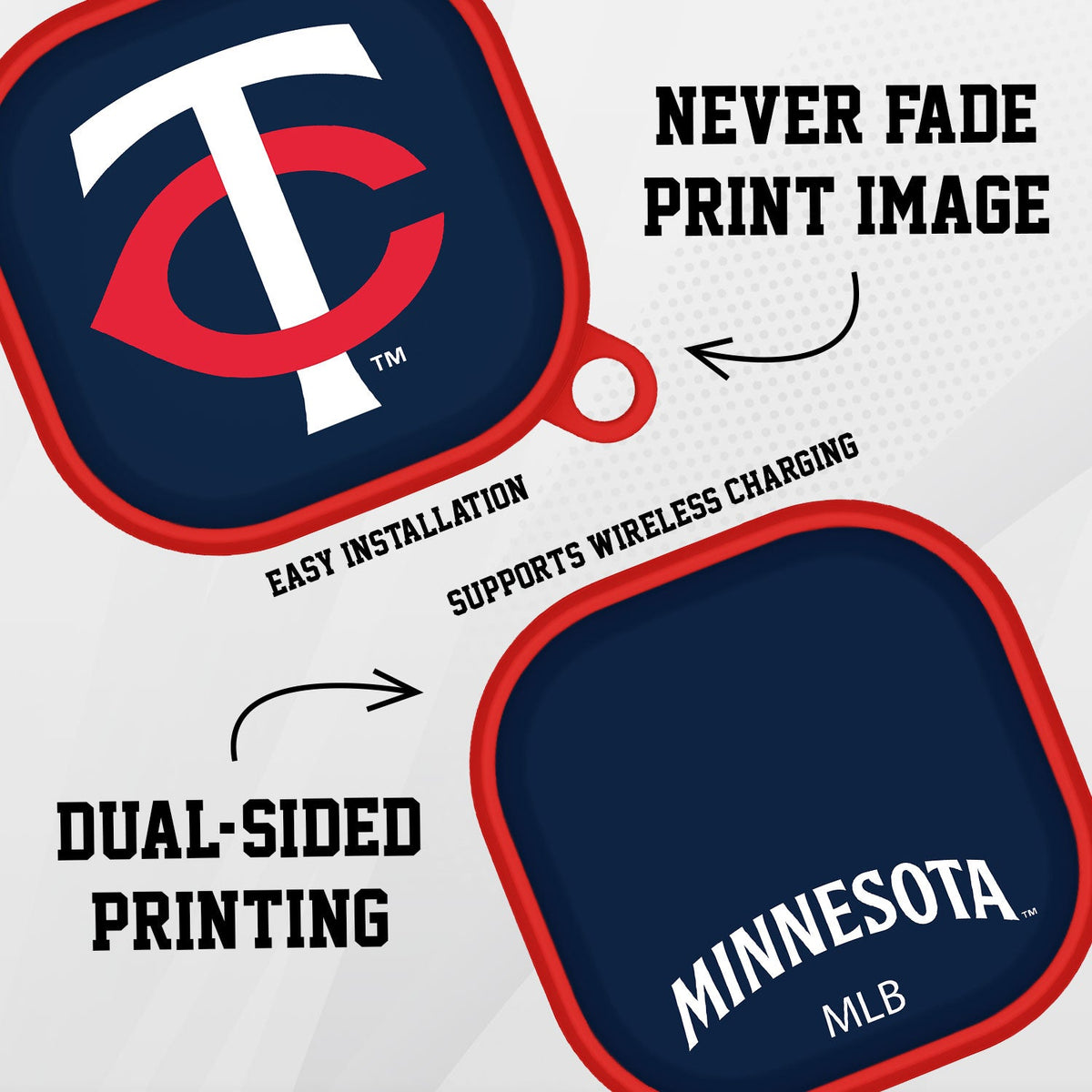 Minnesota Twins HDX Samsung Galaxy Buds Pro Case Cover