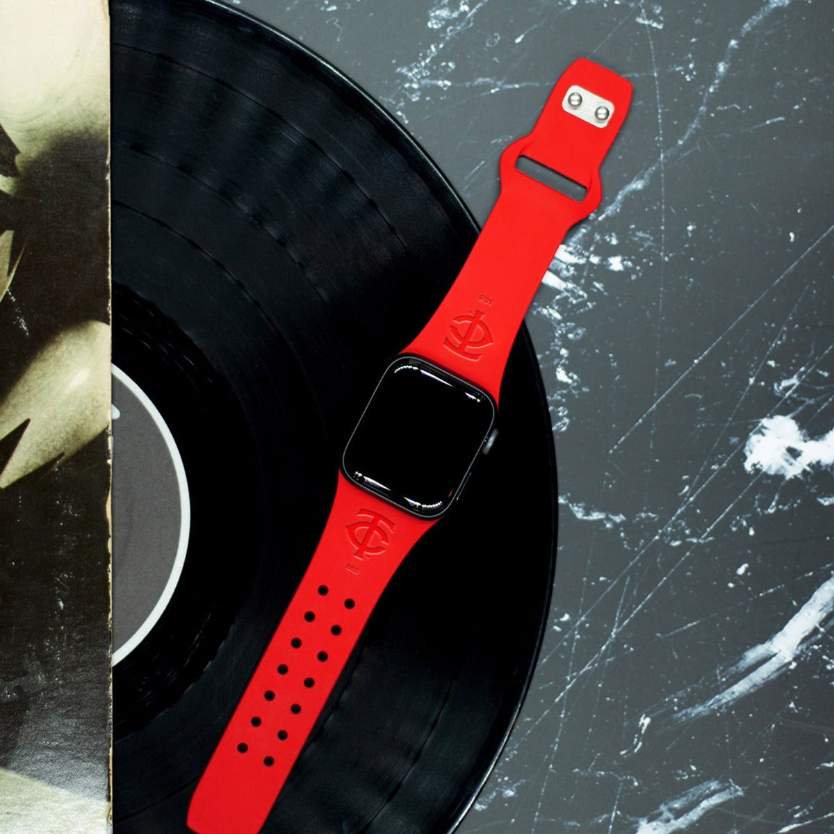 Game Time Minnesota Twins Engraved Apple Watch Band