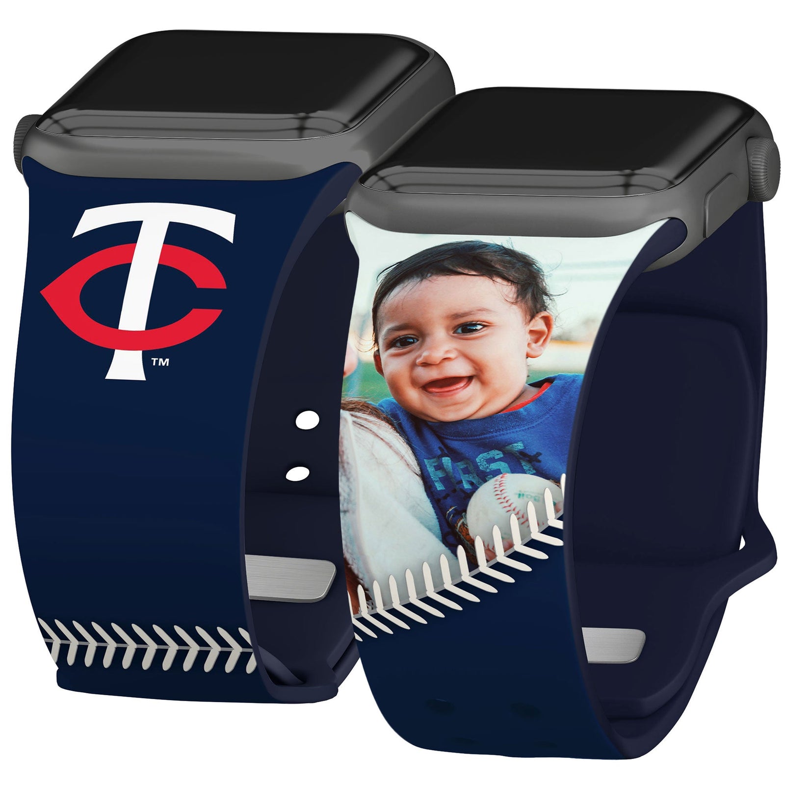 Minnesota Twins Custom Photo HD Apple Watch Band
