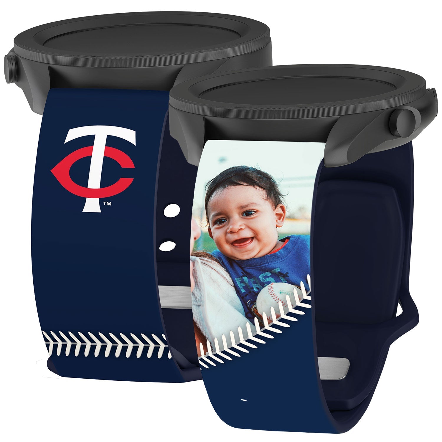 Minnesota Twins Custom Photo HD Samsung Galaxy Watch Band