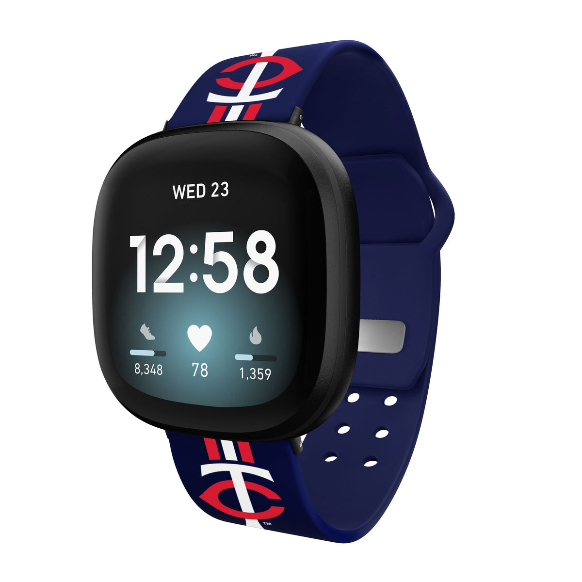 Minnesota Twins HD Fitbit Versa 3 and Sense Watch Band
