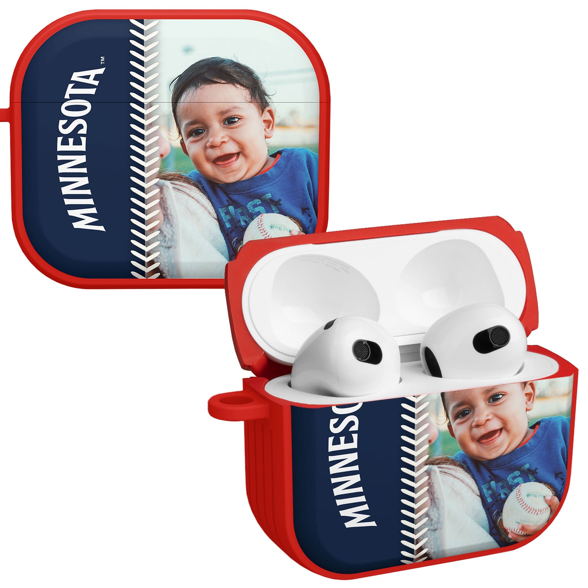 Minnesota Twins Custom Photo HDX Apple AirPods Gen 3 Case Cover