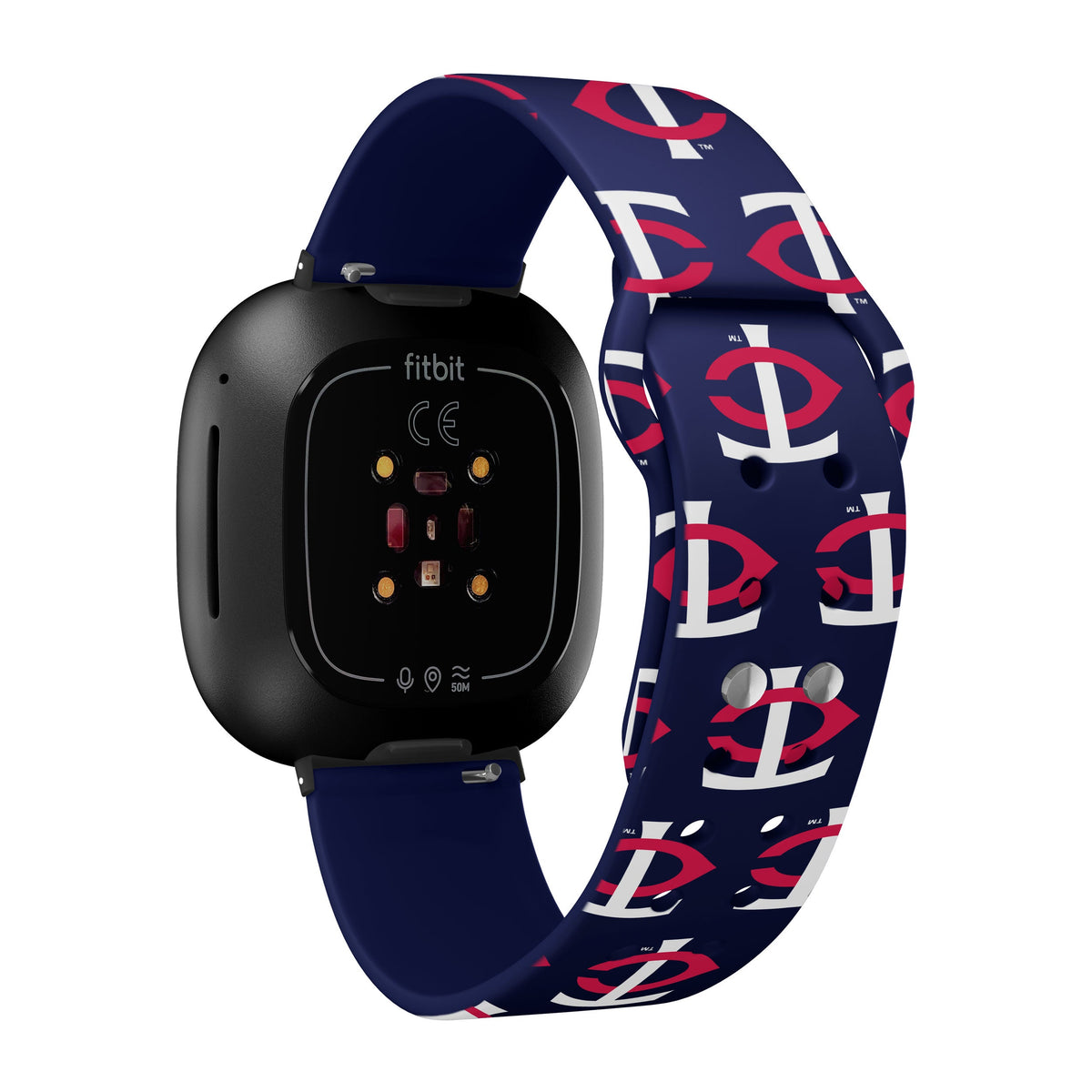 Minnesota Twins HD Fitbit Versa 3 and Sense Watch Band