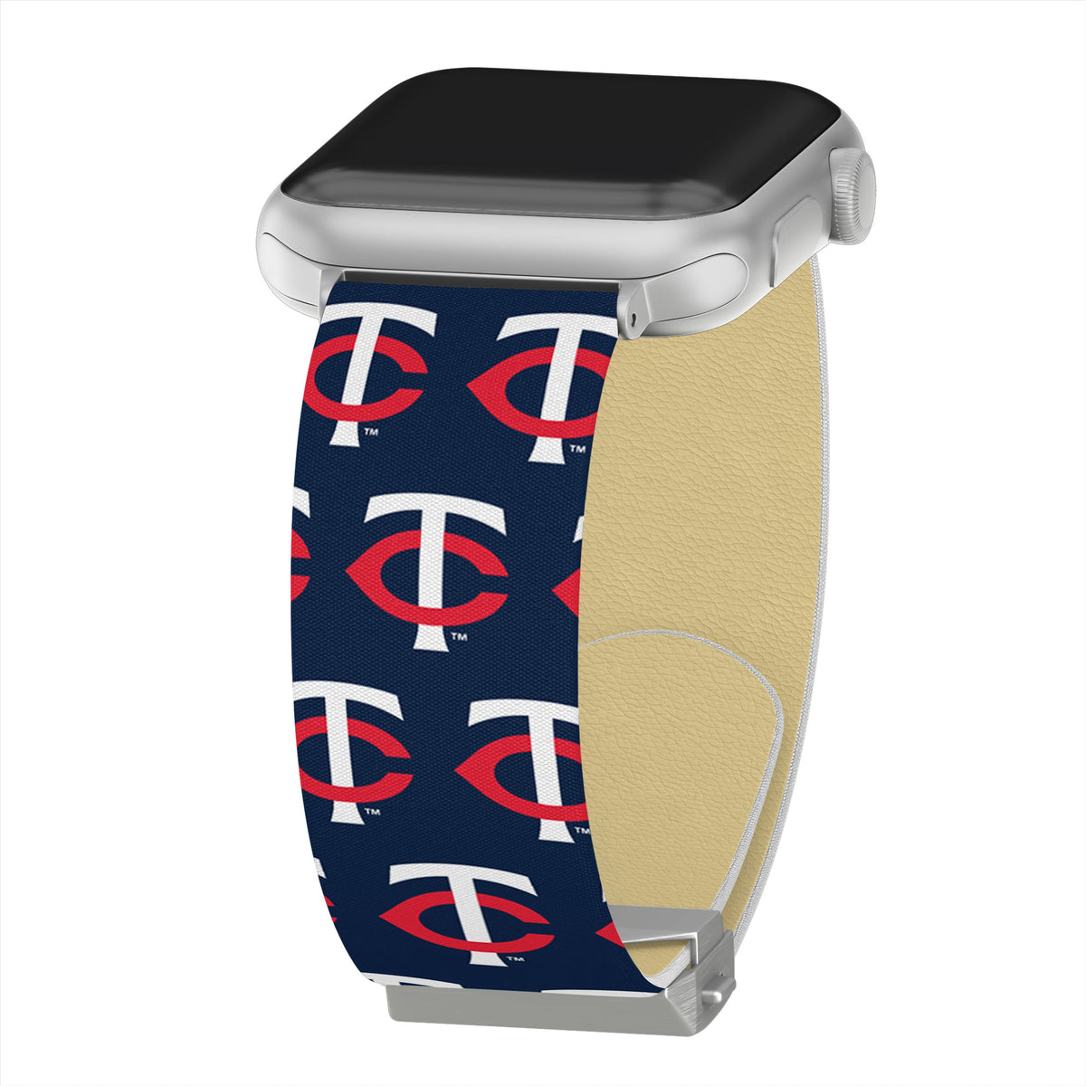 Game Time Minnesota Twins Signature Series Apple Watch Band With Engraved Buckle