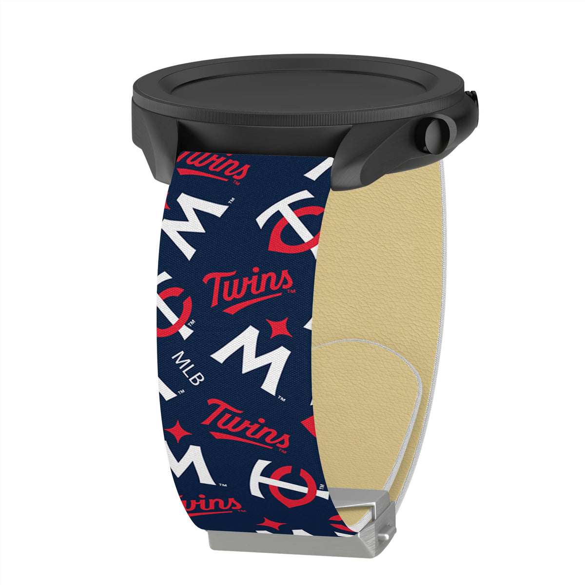 Game Time Minnesota Twins Signature Series Quick Change Watch Band With Engraved Buckle