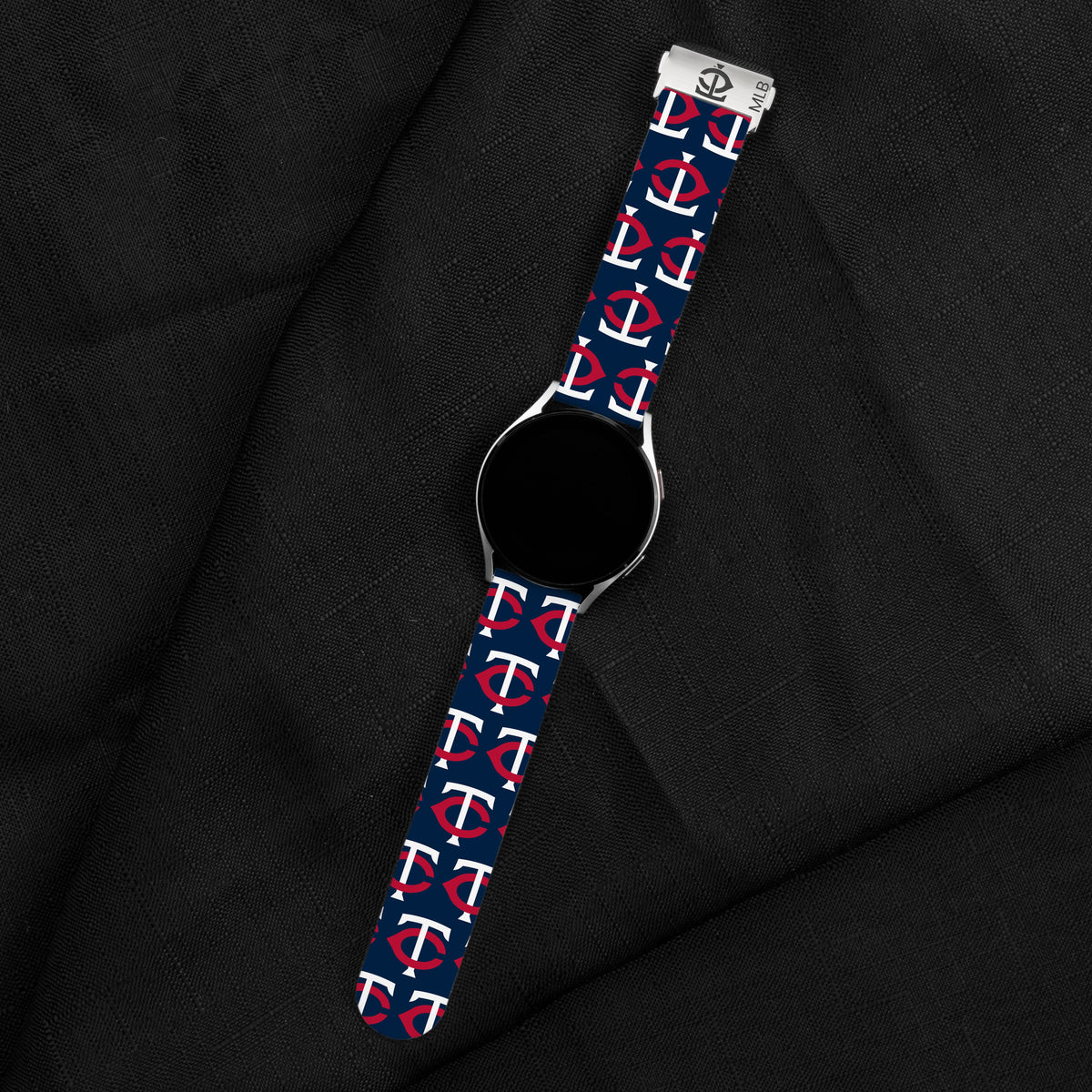 Game Time Minnesota Twins Signature Series Quick Change Watch Band With Engraved Buckle
