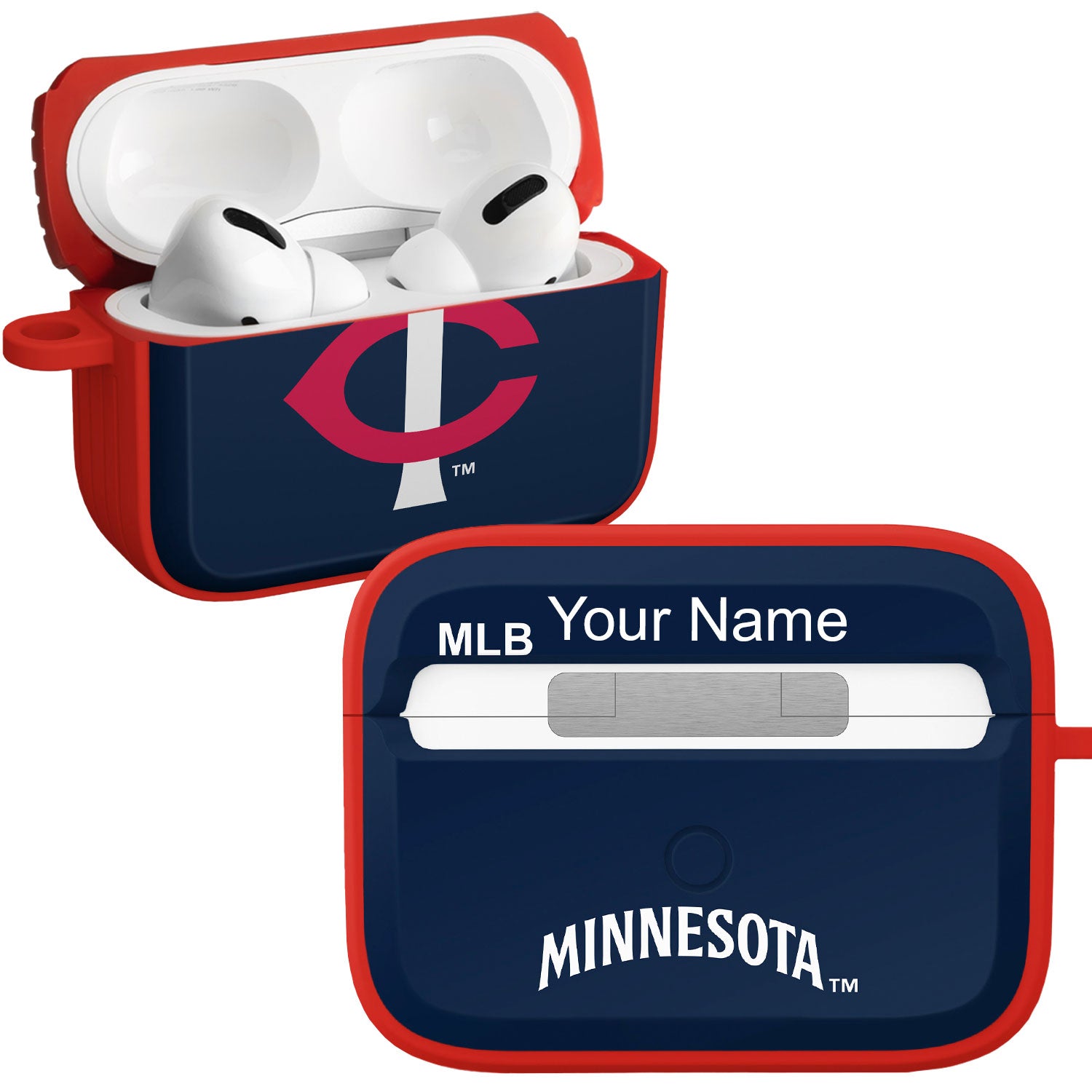 Minnesota Twins Custom HDX Apple AirPods Pro Cover (Classic)