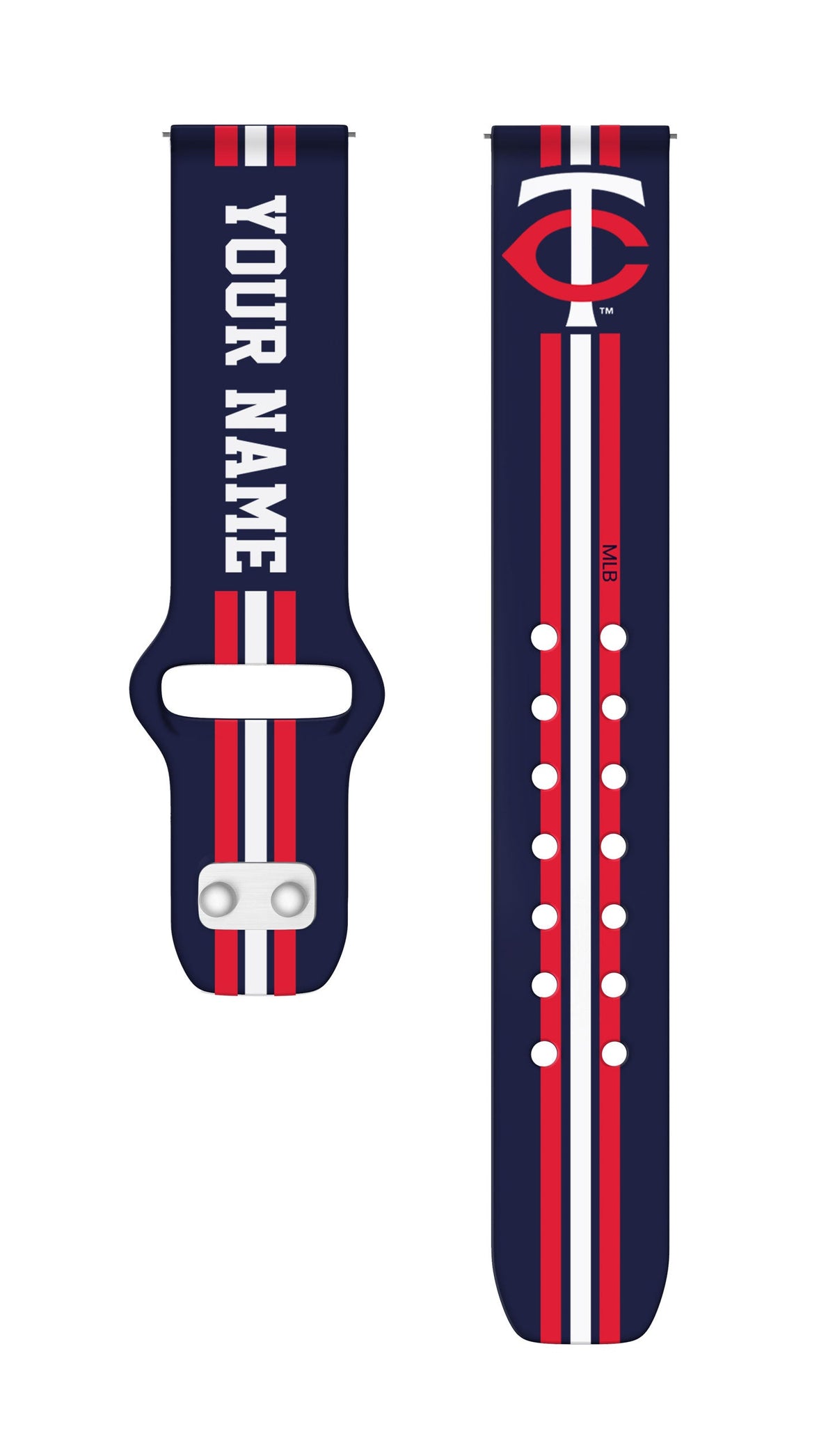 Minnesota Twins Custom Name HD Quick Change Watch Band