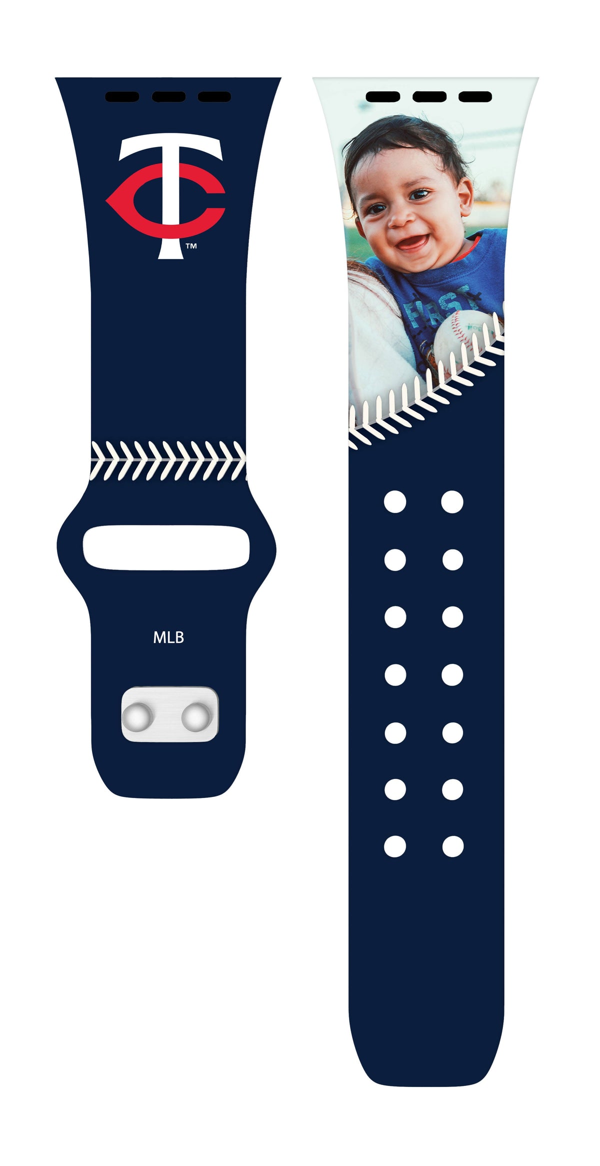 Minnesota Twins Custom Photo HD Apple Watch Band