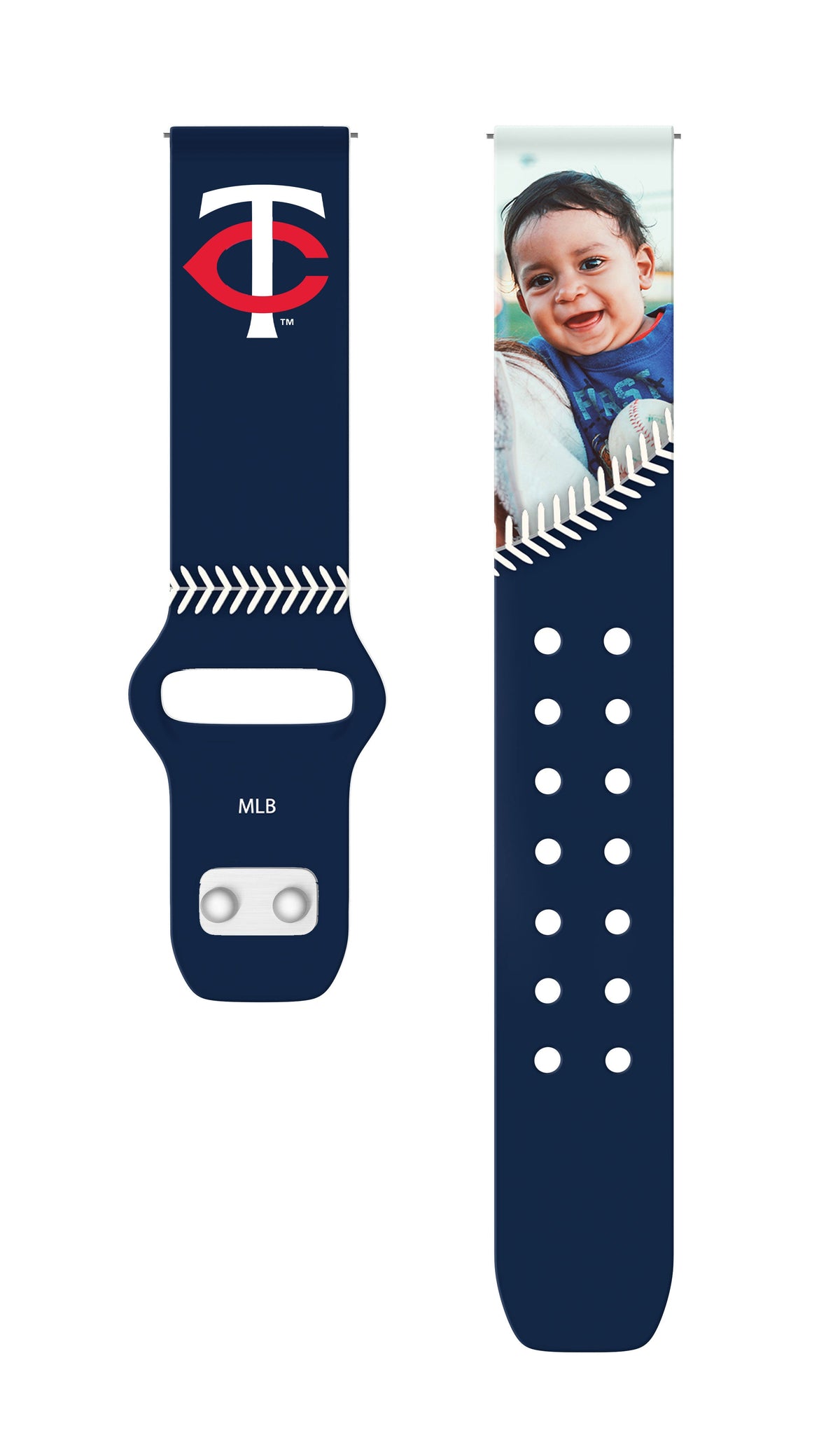 Minnesota Twins Custom Photo HD Samsung Galaxy Watch Band