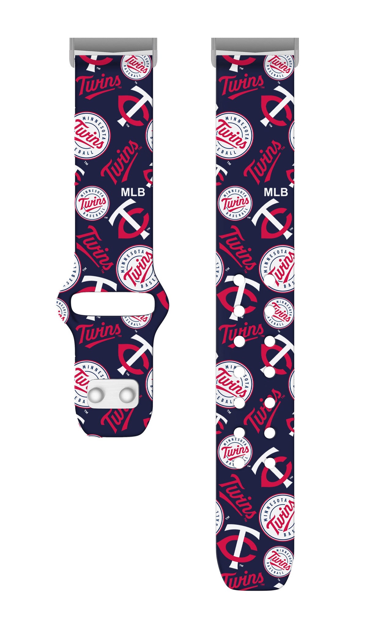 Minnesota Twins HD Fitbit Versa 3 and Sense Watch Band