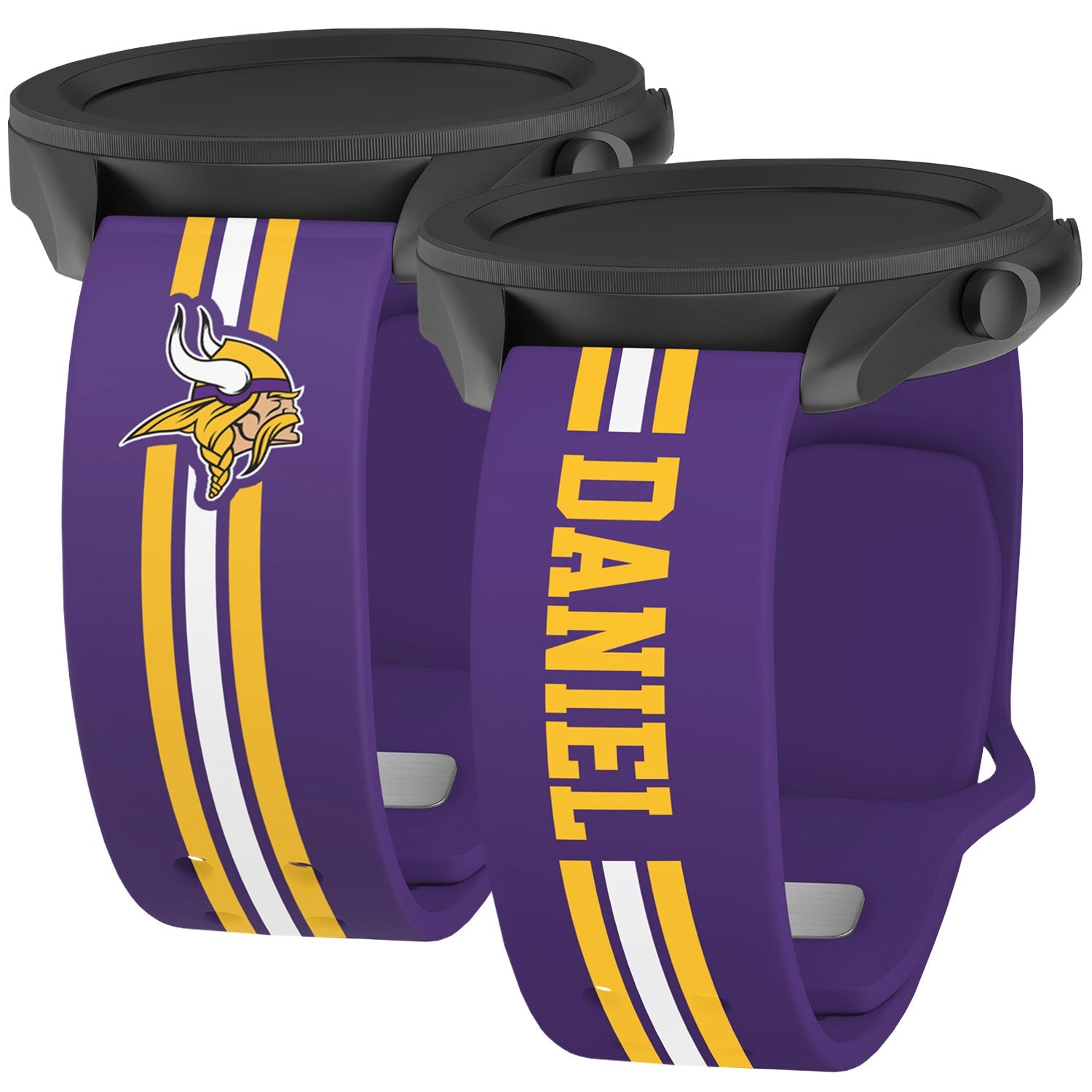 Minnesota Vikings Custom Name HD Watch Band