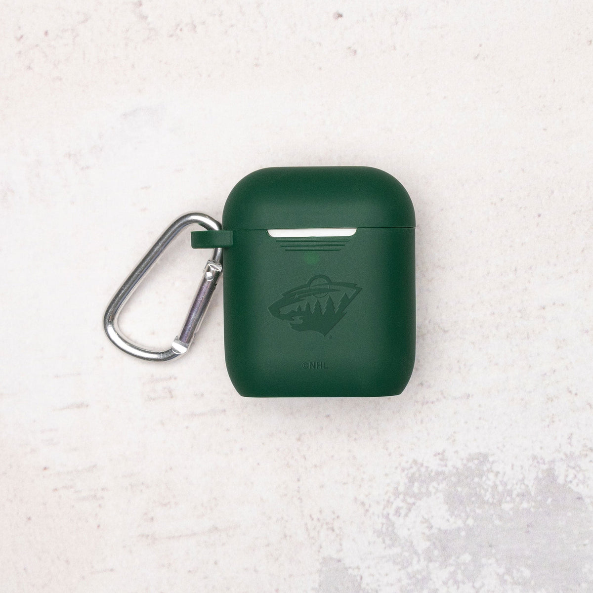 Game Time Minnesota Wilds Engraved Silicone AirPods Case Cover