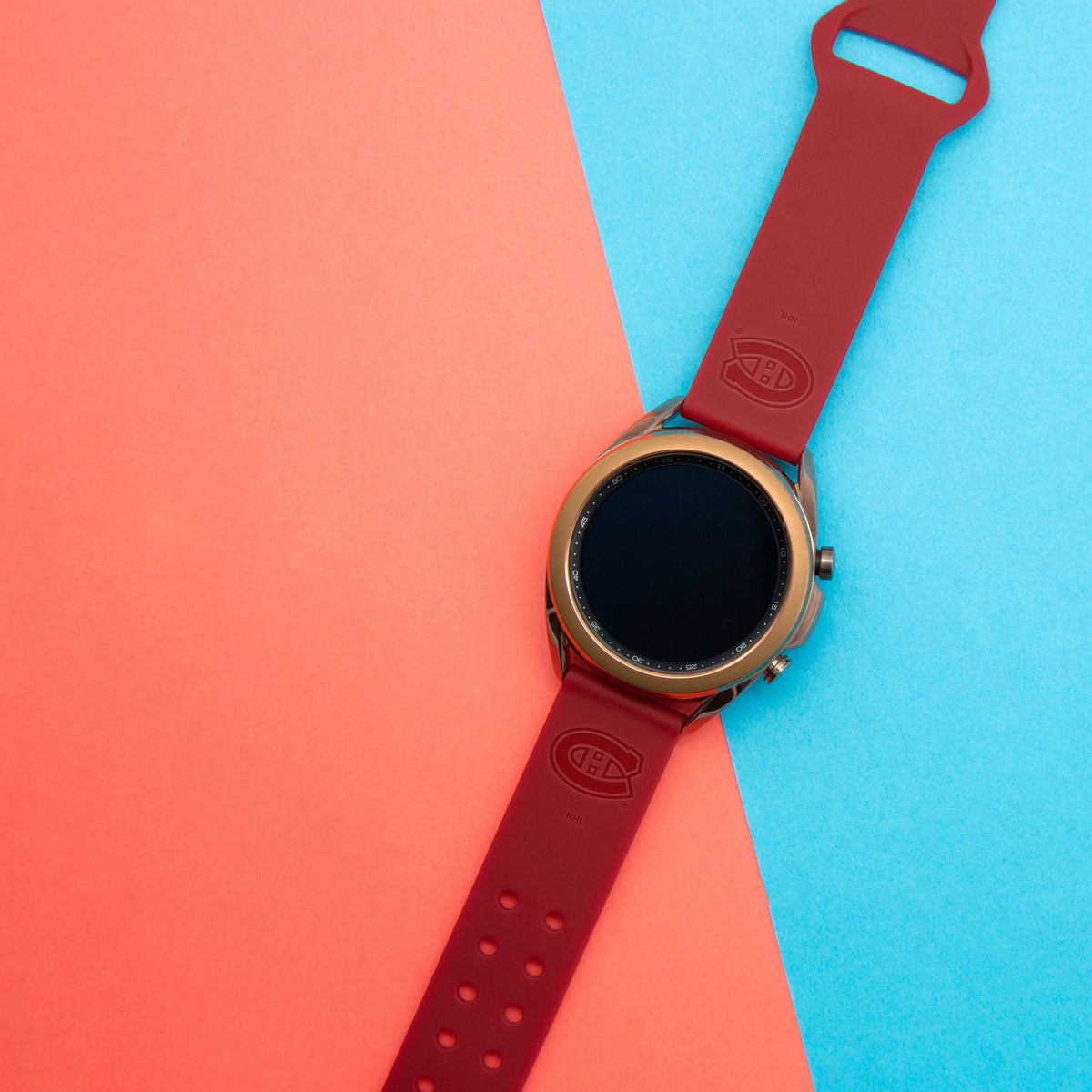 Game Time Montreal Canadiens Engraved Silicone Watch Band