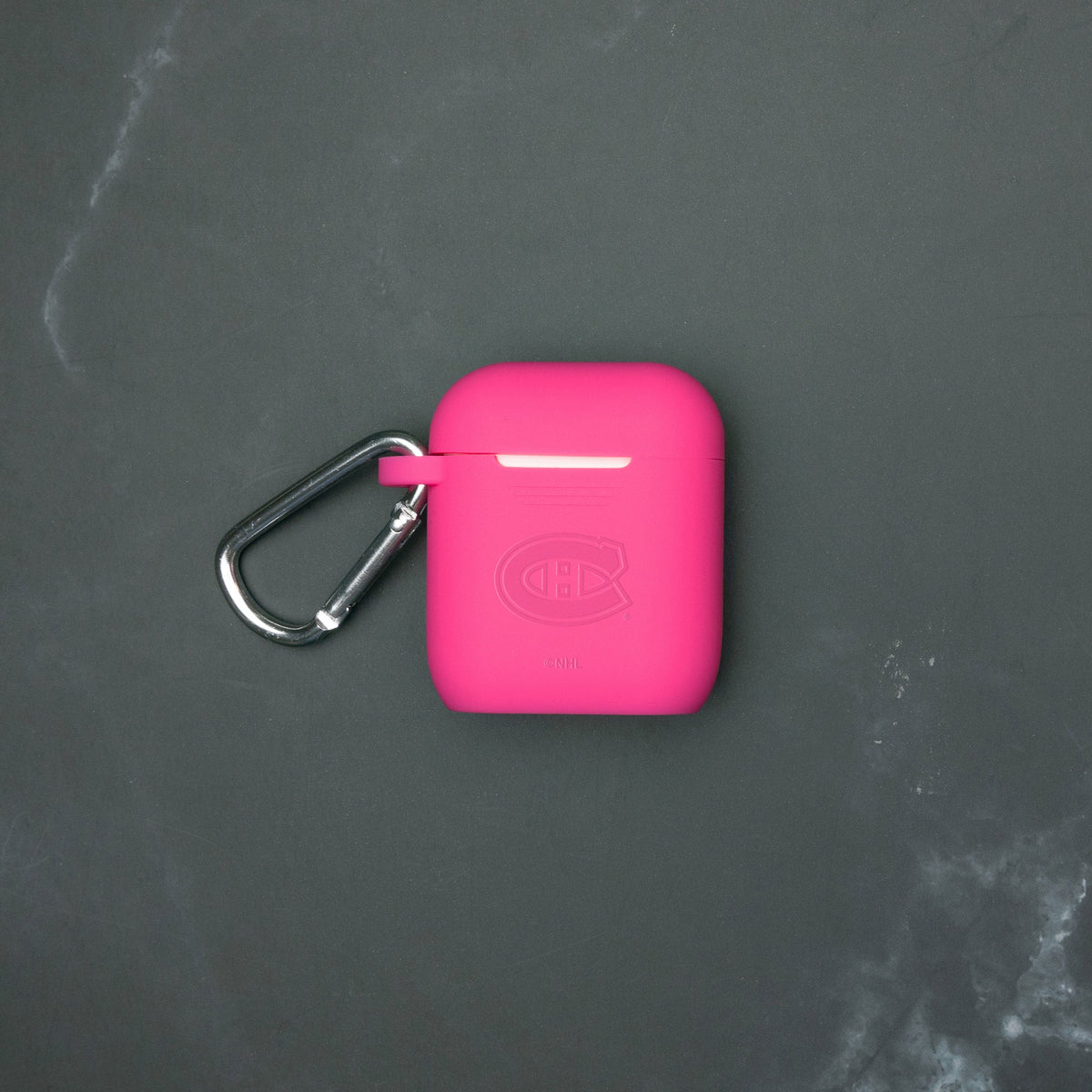 Game Time Montreal Canadiens Engraved Silicone AirPods Case Cover