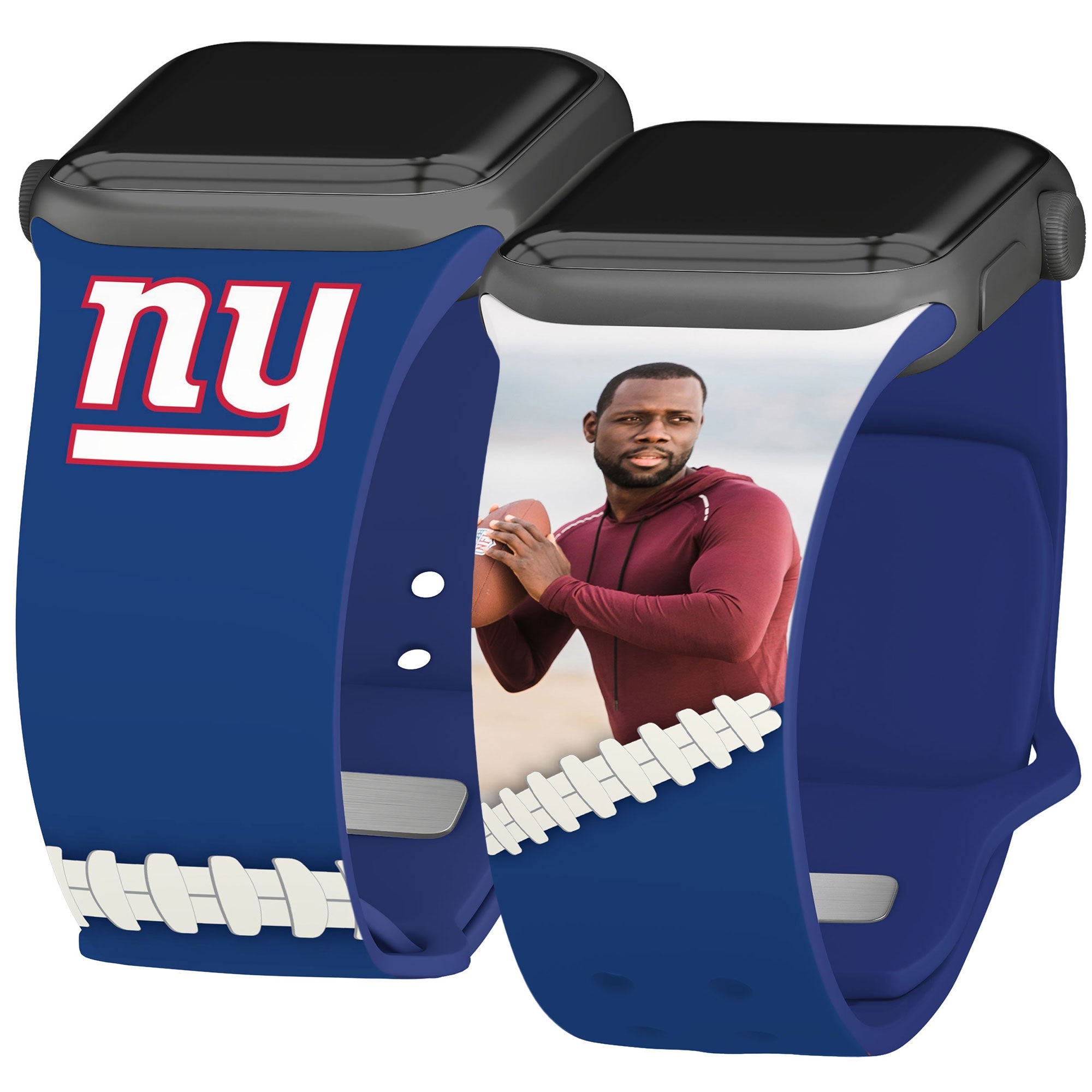 New York Giants Custom Photo HD Apple Watch Band