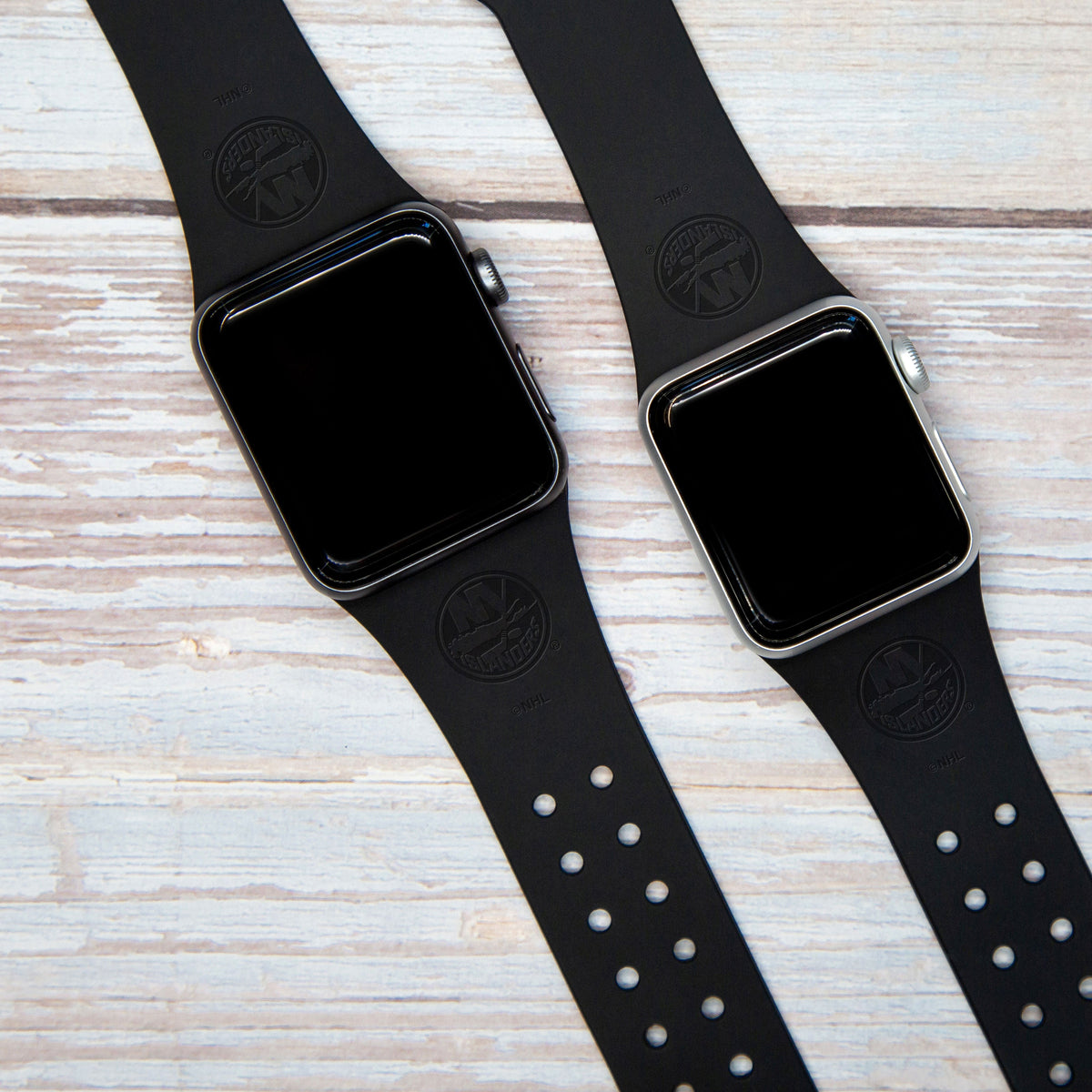 Game Time New York Islanders Engraved Apple Watch Band