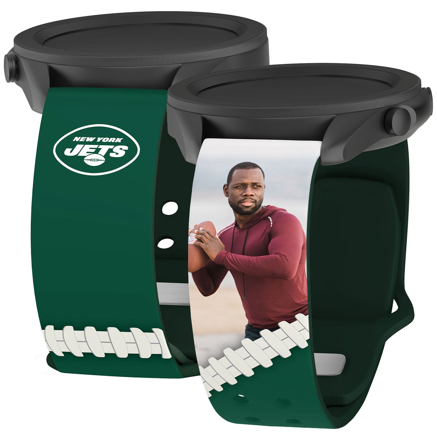 New York Jets Custom Photo HD Samsung Galaxy Watch Band