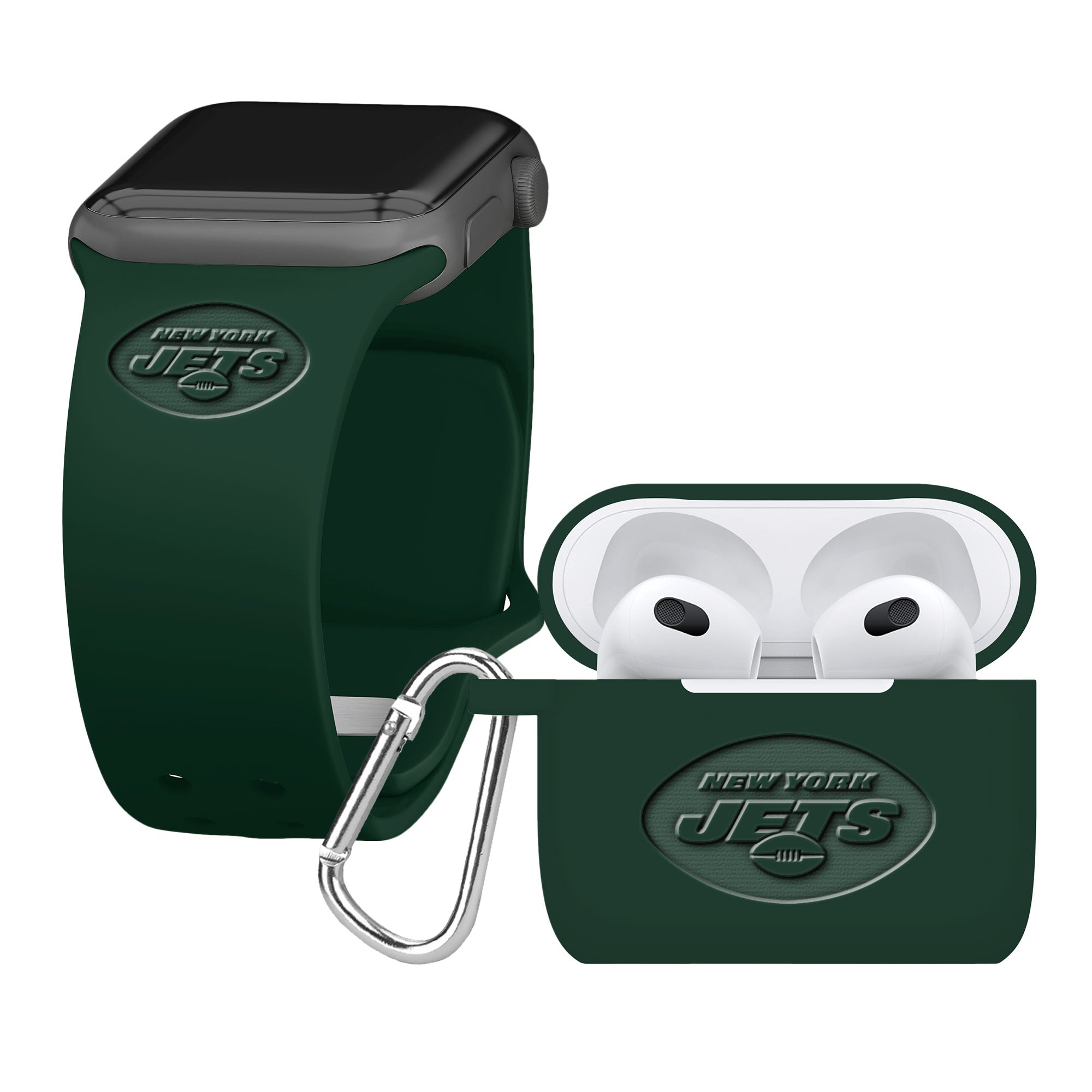 Game Time New York Jets Engraved Apple Gen 3 Combo Package