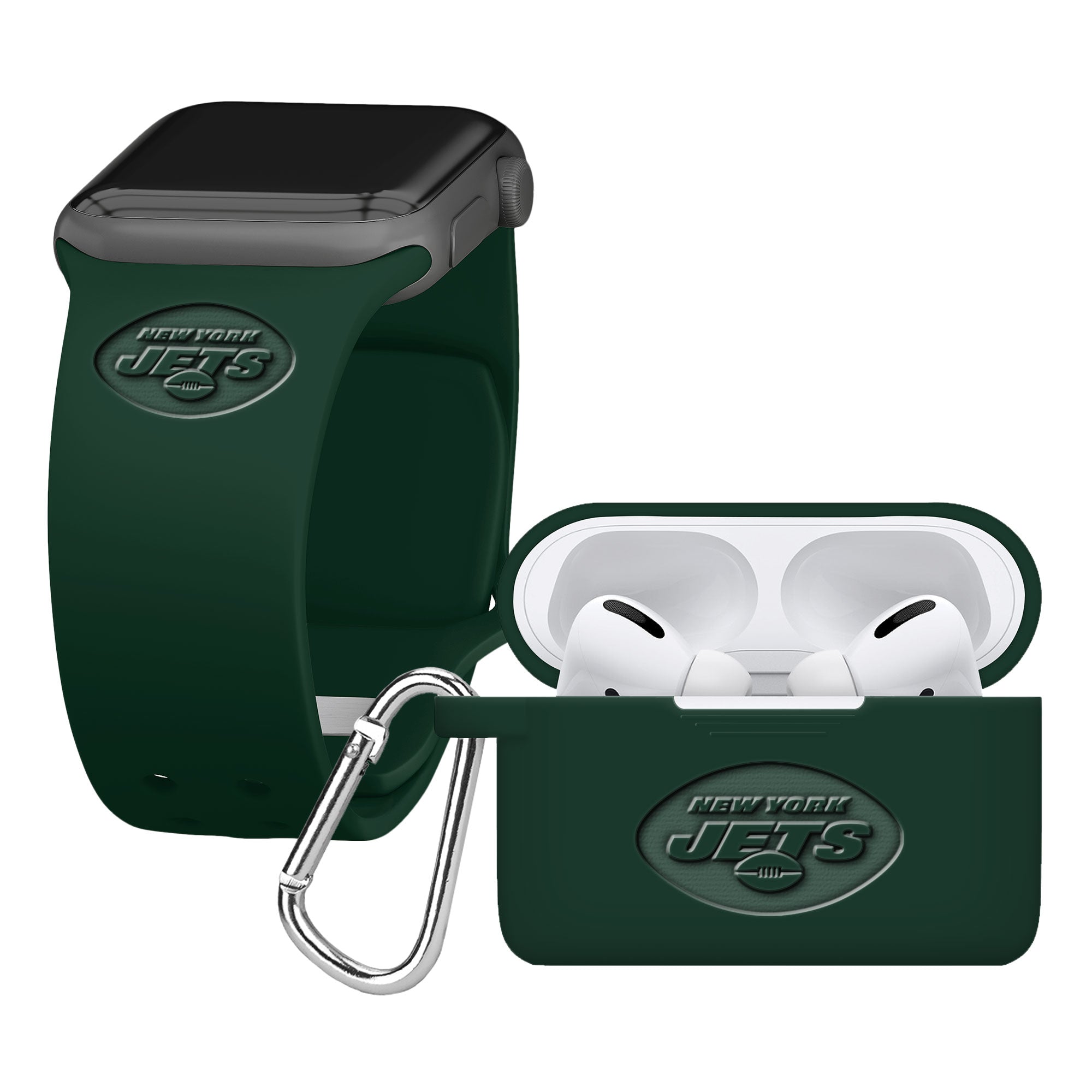 Game Time New York Jets Engraved Apple Combo Pro Package