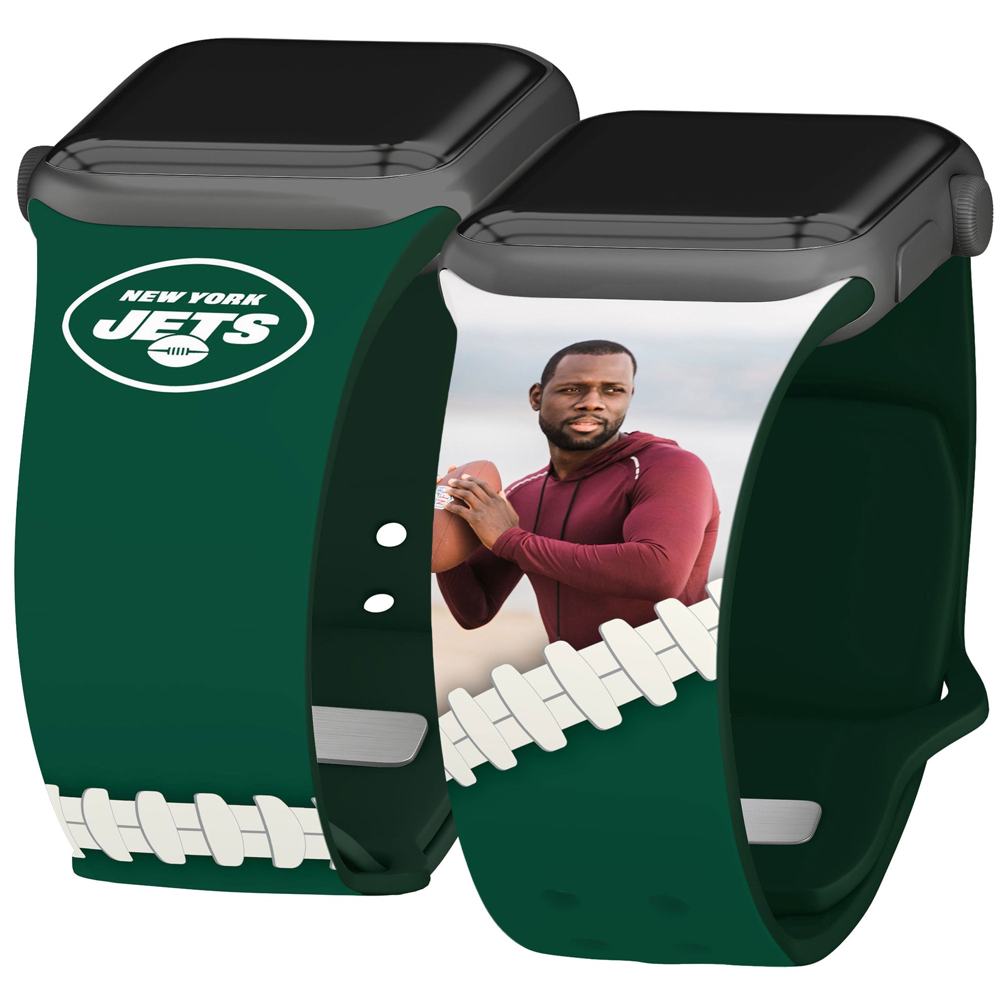 New York Jets Custom Photo HD Apple Watch Band