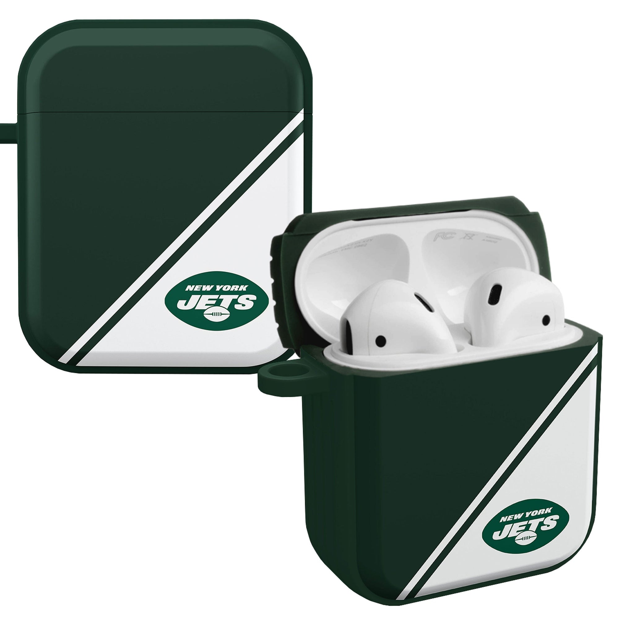 New York Jets HDX Champion Series Apple AirPods Gen 1 & 2 Case Cover