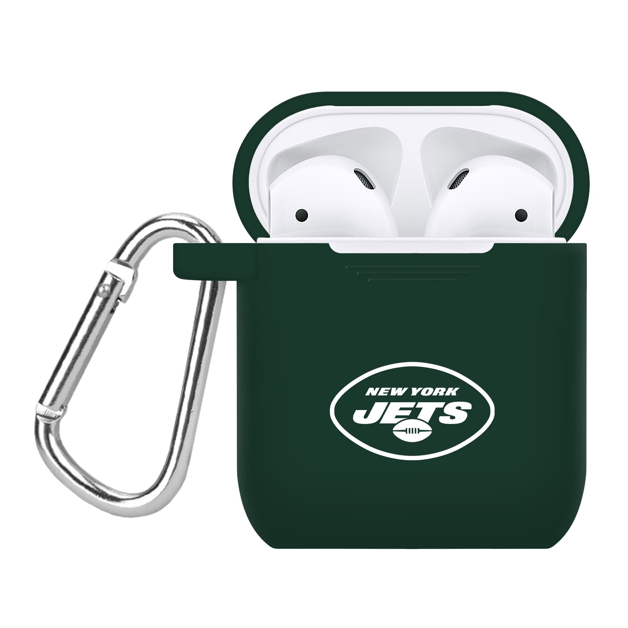 Game Time New York Jets Silicone Case Cover for Apple AirPods Battery Case