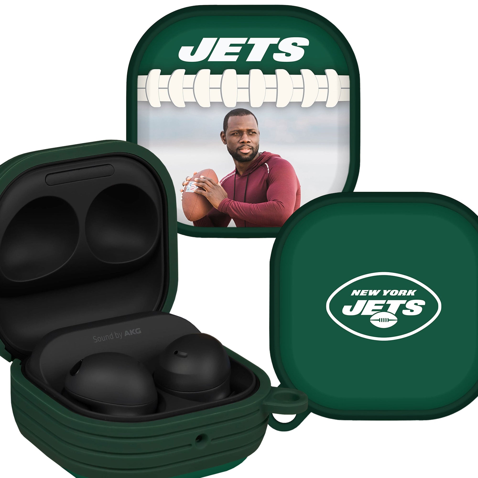 New York Jets Custom Photo HDX Samsung Galaxy Buds Pro Case Cover