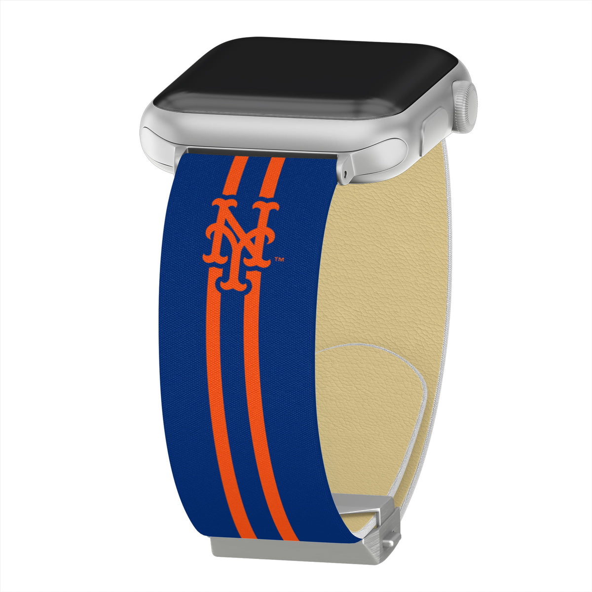 Game Time New York Mets Signature Series Apple Watch Band With Engrave Game Time Bands