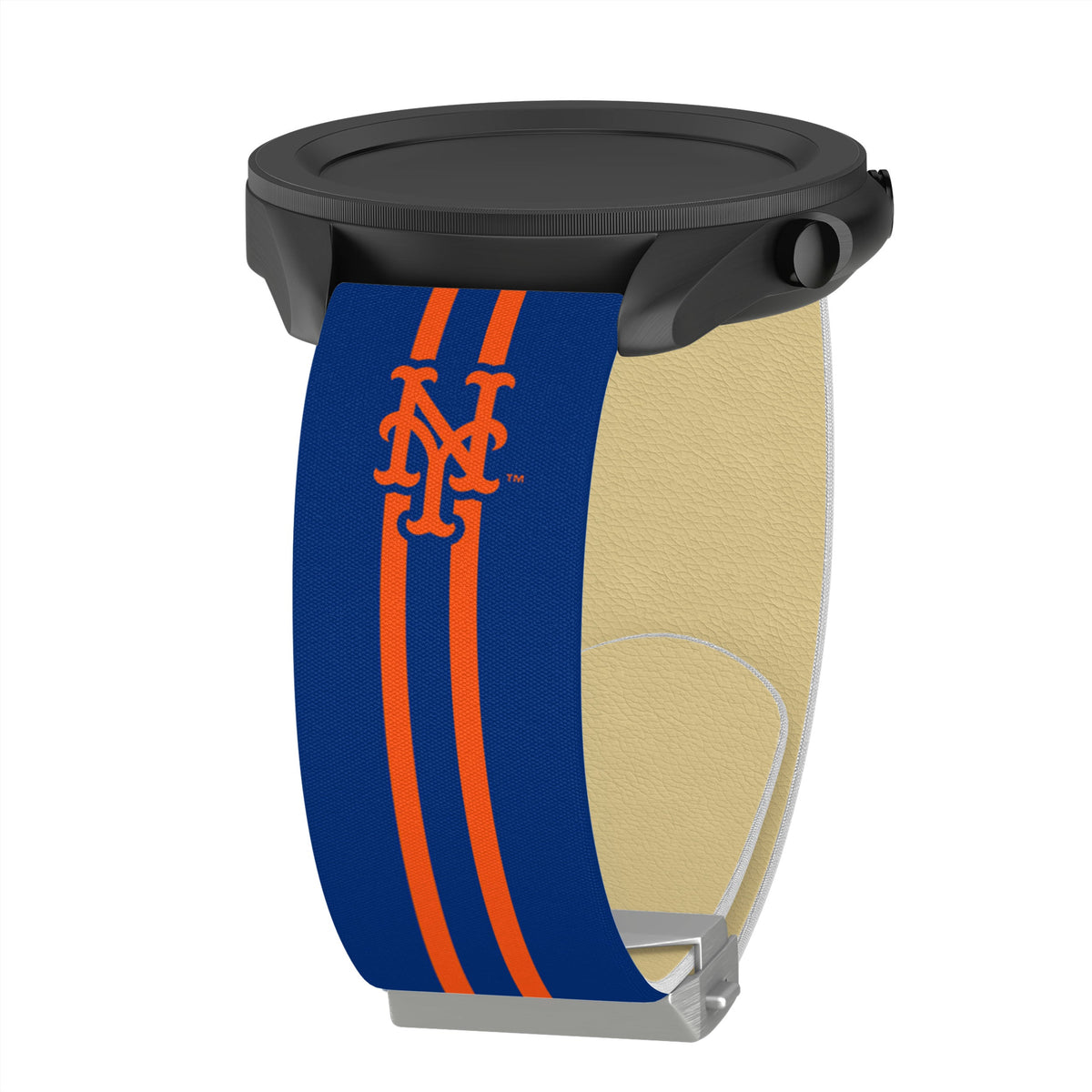 Game Time New York Mets Signature Series Quick Change Watch Band With Engraved Buckle