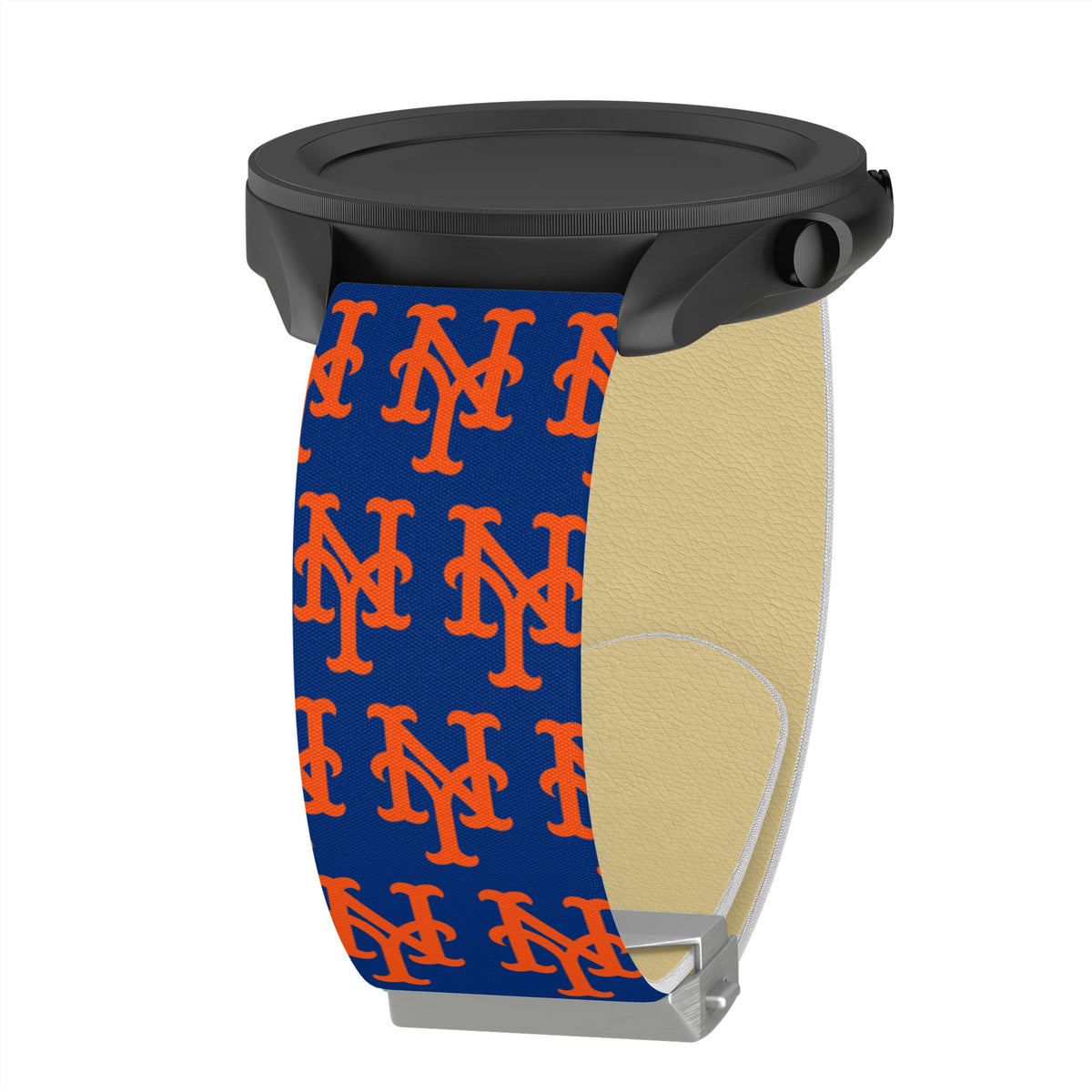 Game Time New York Mets Signature Series Quick Change Watch Band With Engraved Buckle