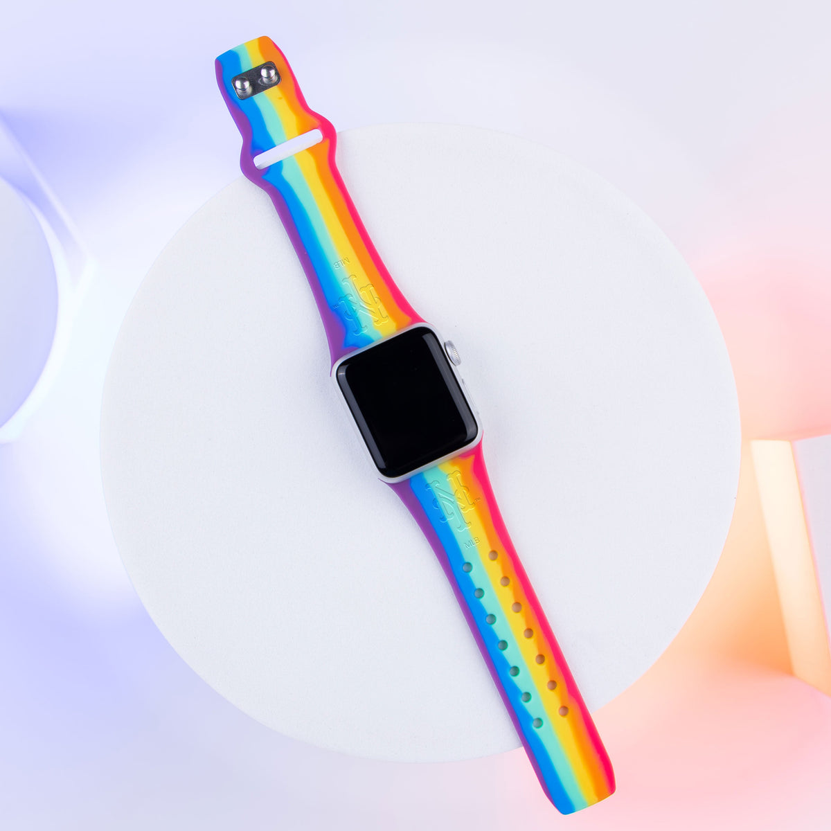 Game Time New York Mets Engraved Apple Watch Band