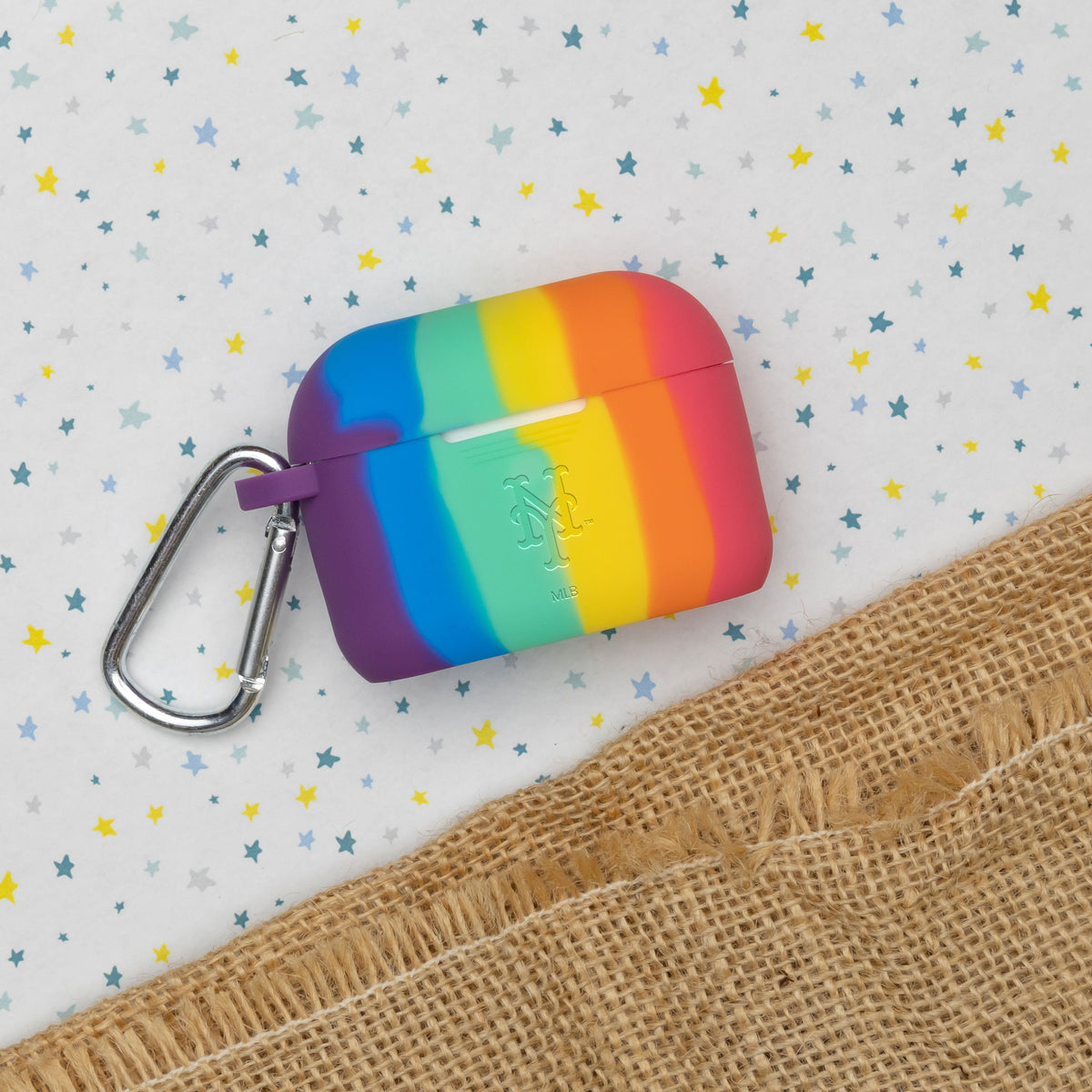 Game Time New York Mets Engraved Silicone AirPods Pro Case Cover