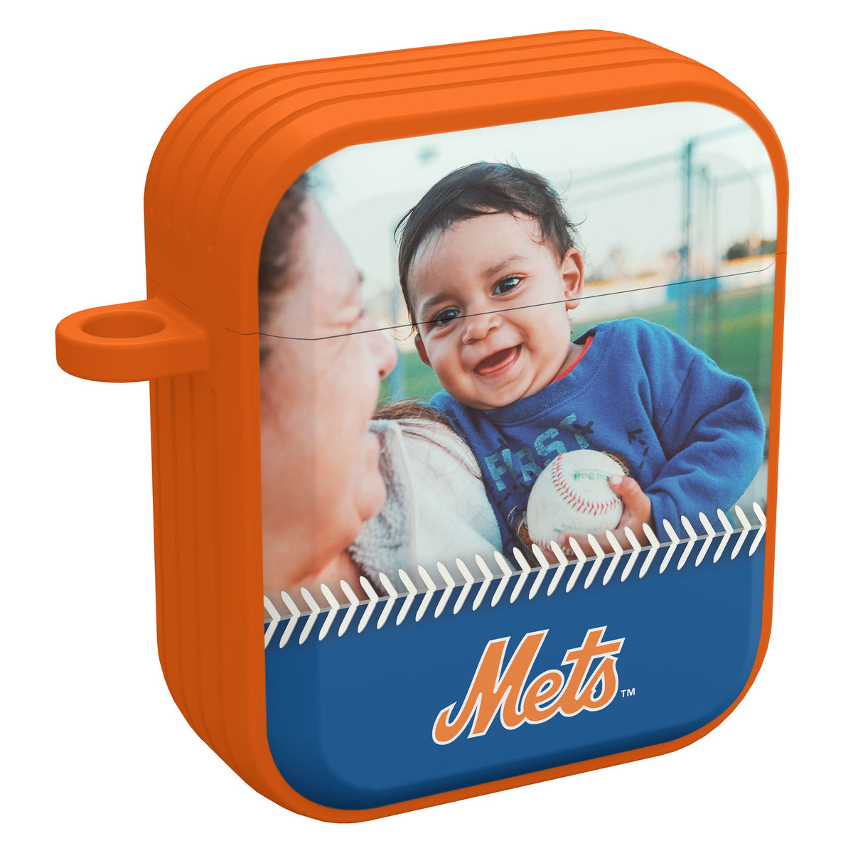 New York Mets Custom Photo HDX Apple AirPods Gen 1 &amp; 2 Case Cover