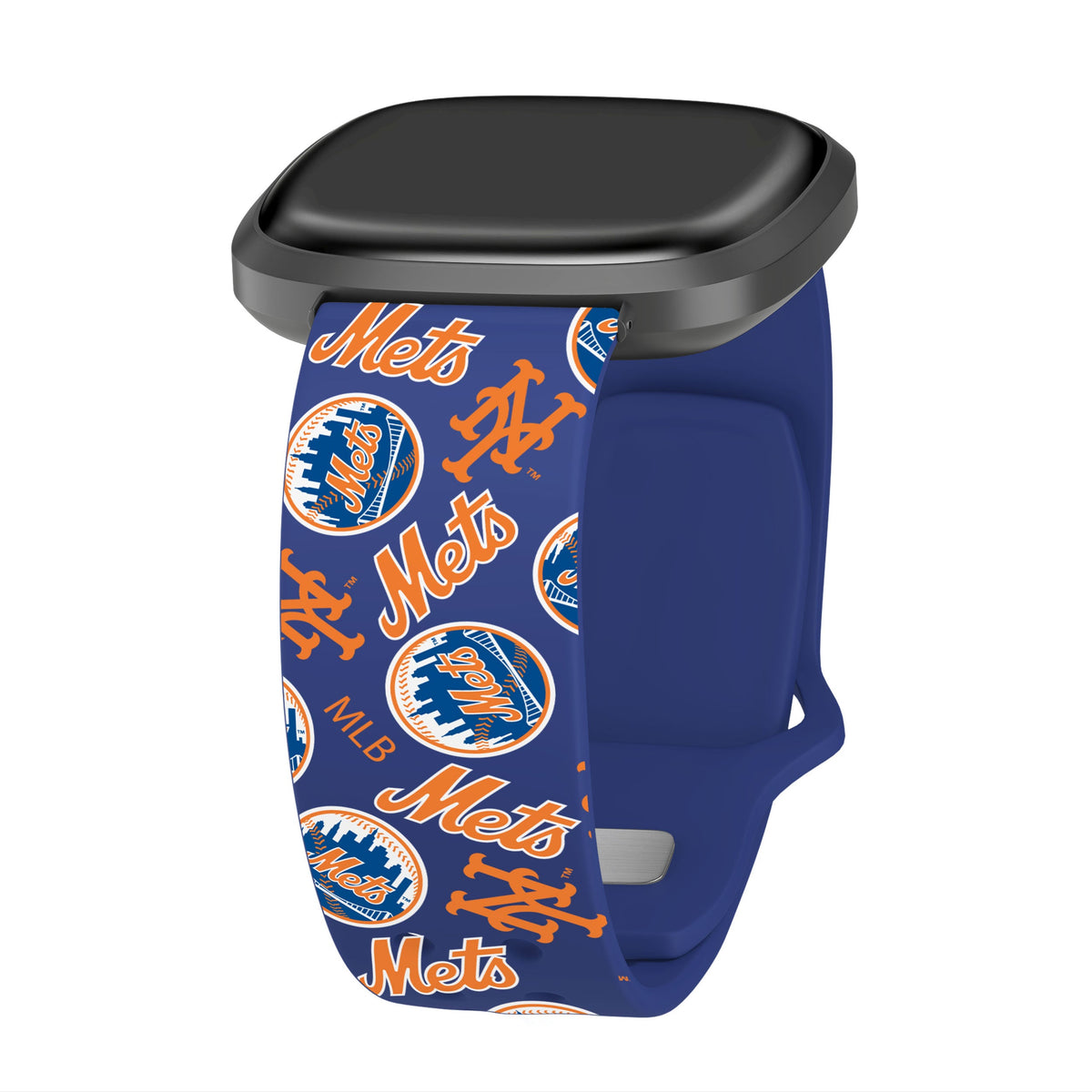 New York Mets HD Fitbit Versa 3 and Sense Watch Band