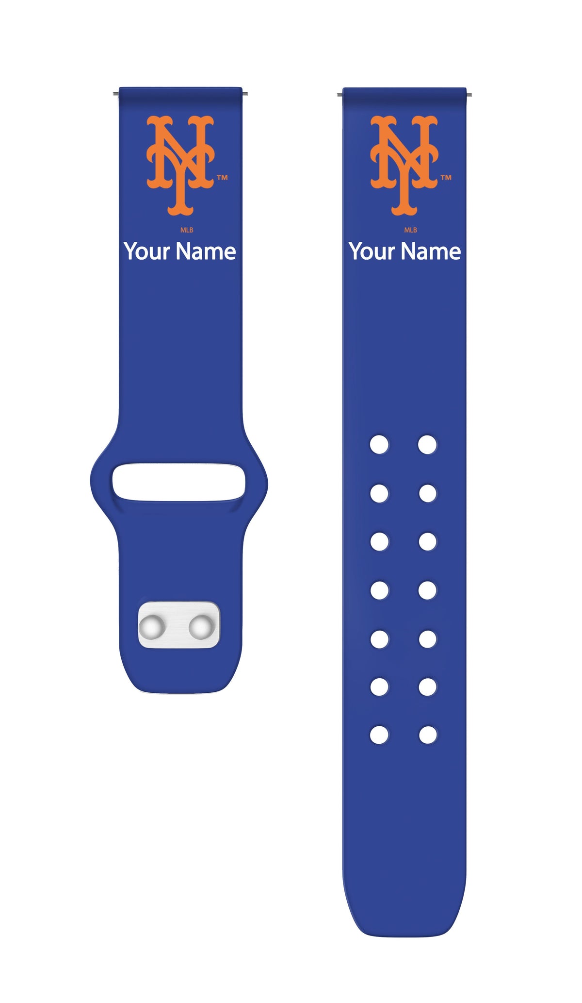New York Mets HD Custom Name Samsung Galaxy Watch Band