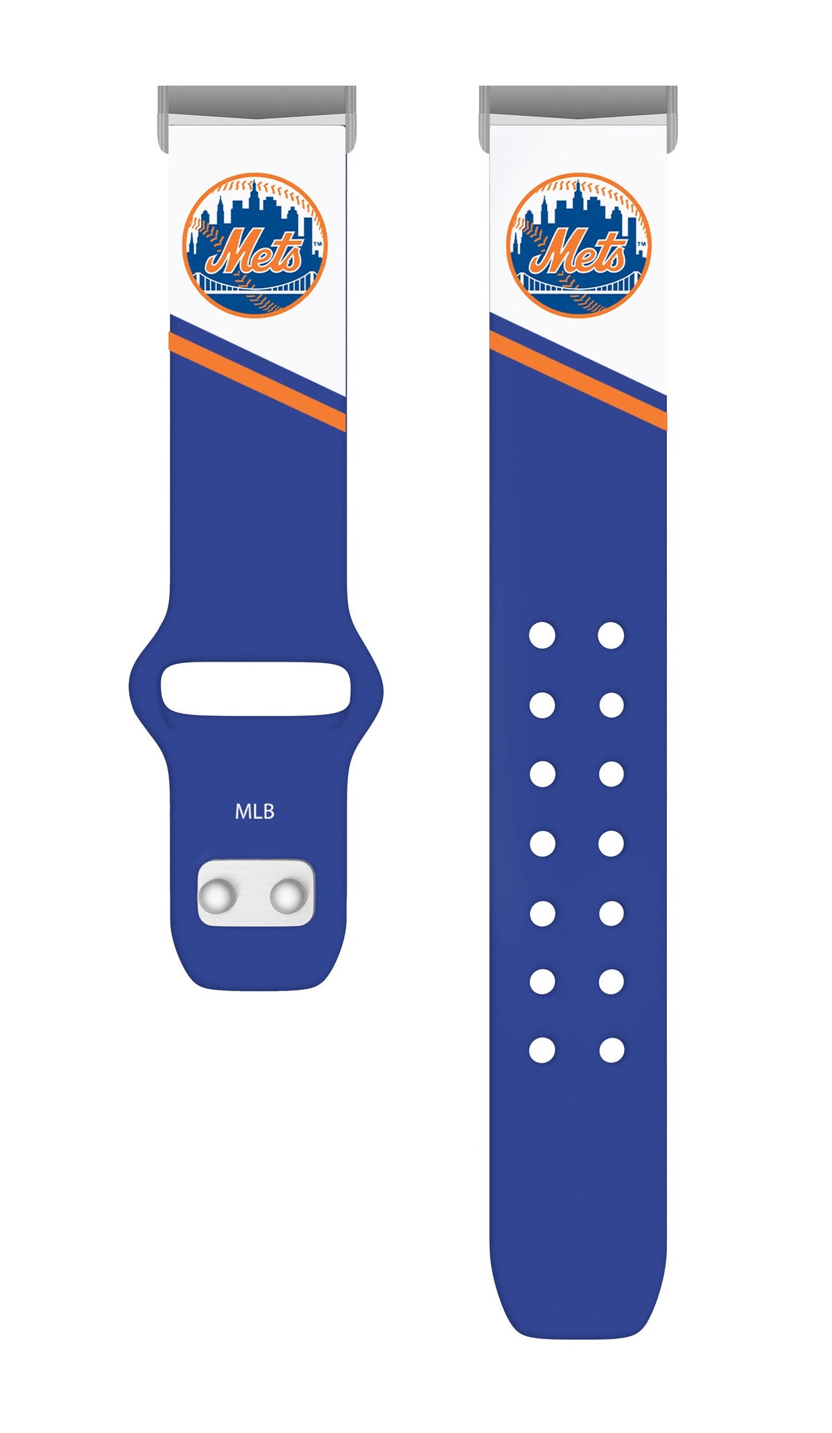 New York Mets HD Champion Series Fitbit Versa 3 &amp; Sense Watch Band