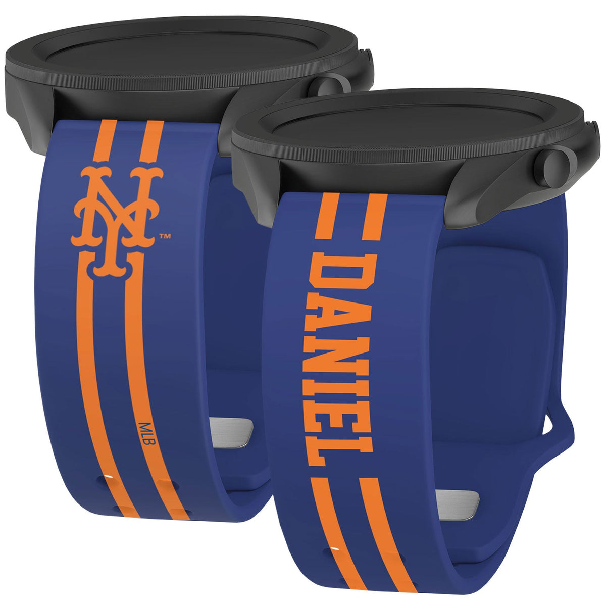 New York Mets Custom Name HD Quick Change Watch Band