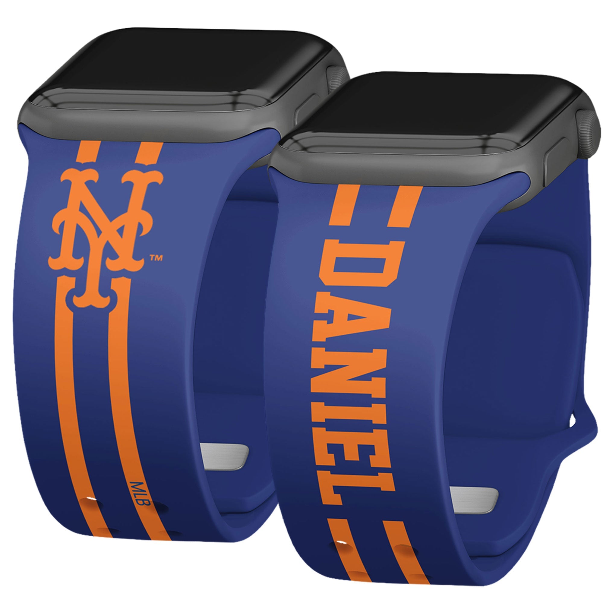 New York Mets Custom Name HD Apple Watch Band