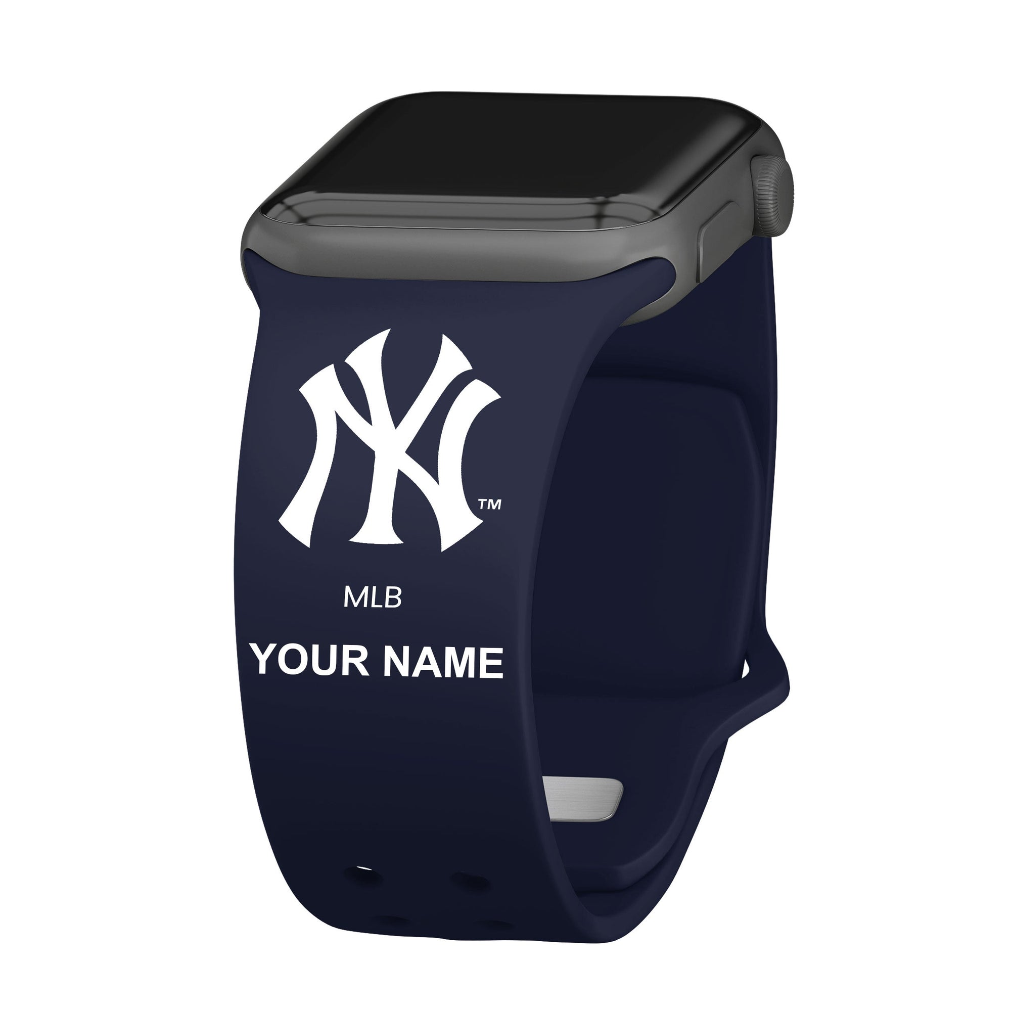 New York Yankees HD Custom Name Apple Watch Band