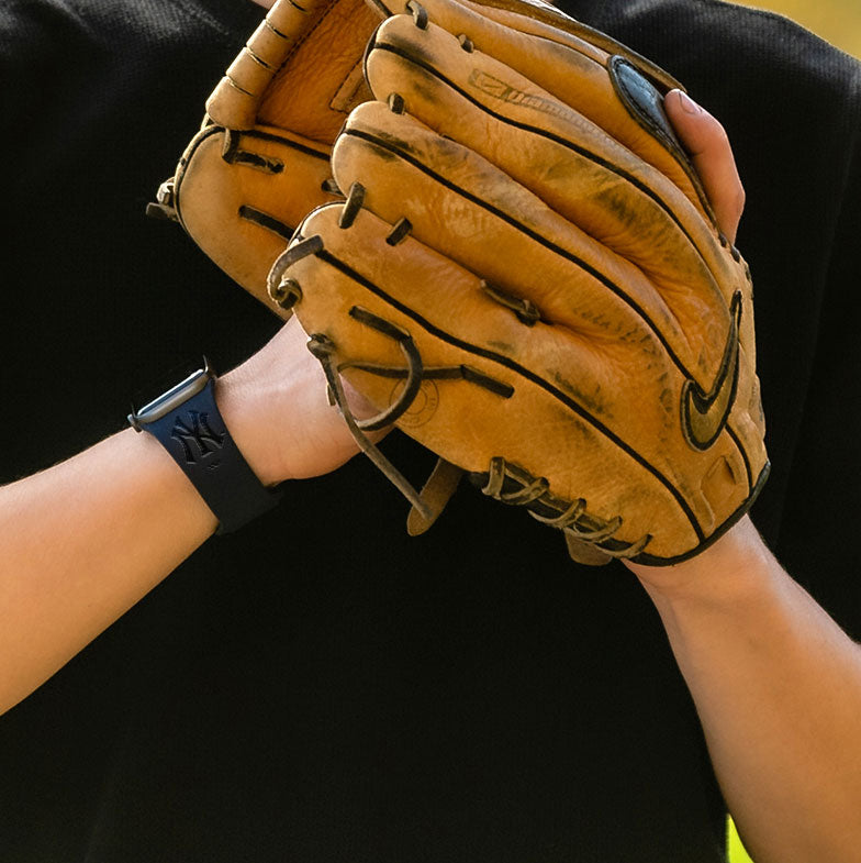 Game Time New York Yankees Engraved Apple Watch Band